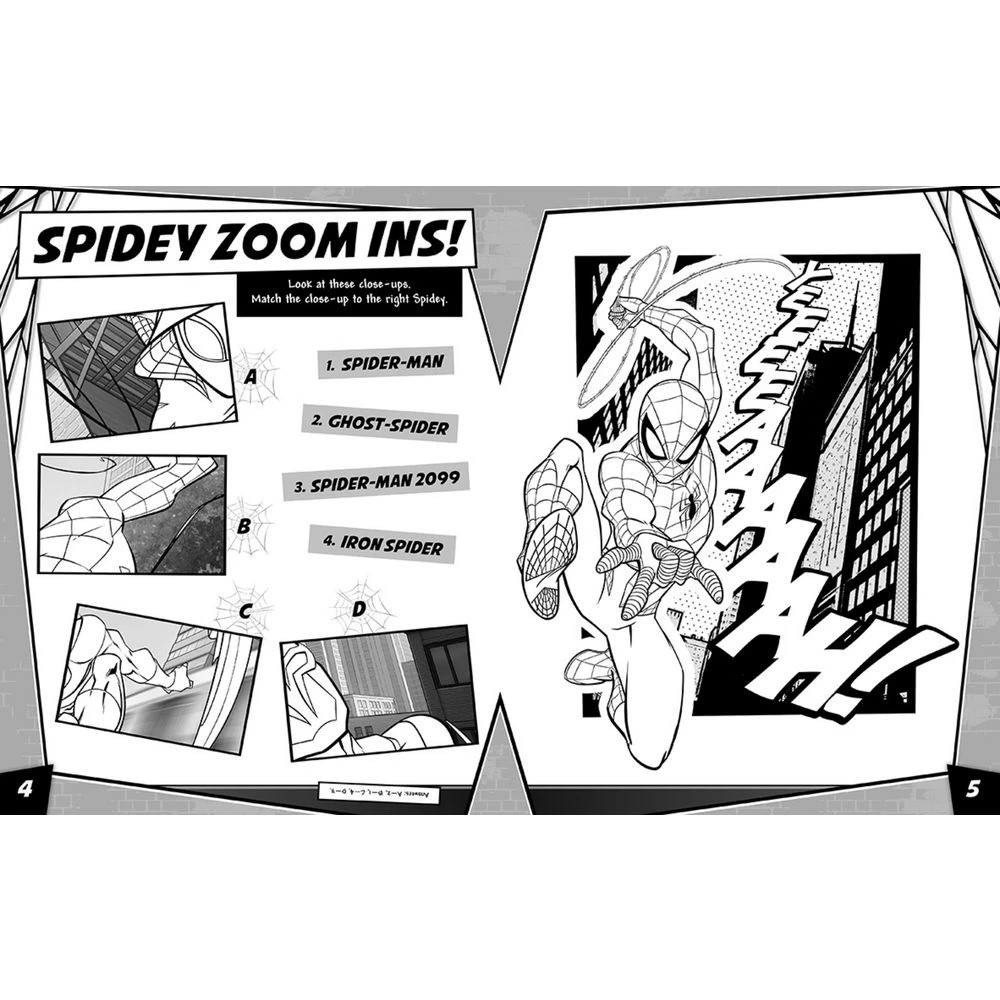 4 Scholastic 1000 Sticker Activity Book Spiderman, 4 of 4