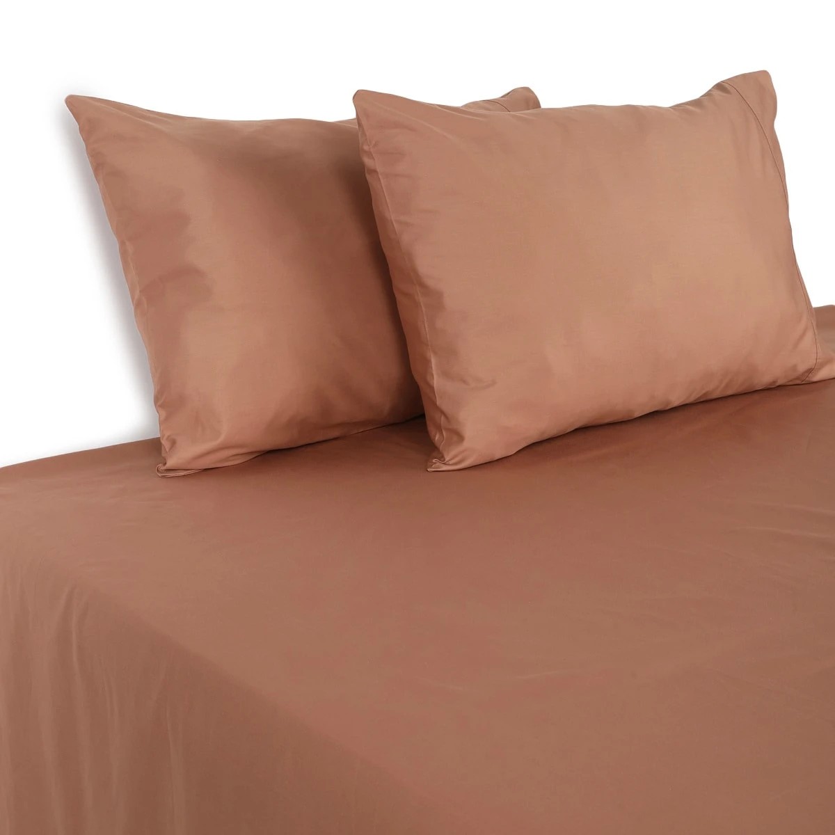 5 500 Thread Count Australian Grown Cotton Sheet Set - Double Bed, Tan, 5 of 7
