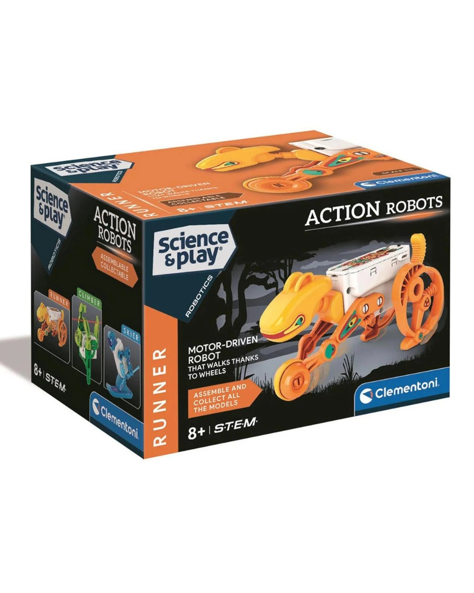 1 Clementoni Science and Play Action Robots Runner, 1 of 3