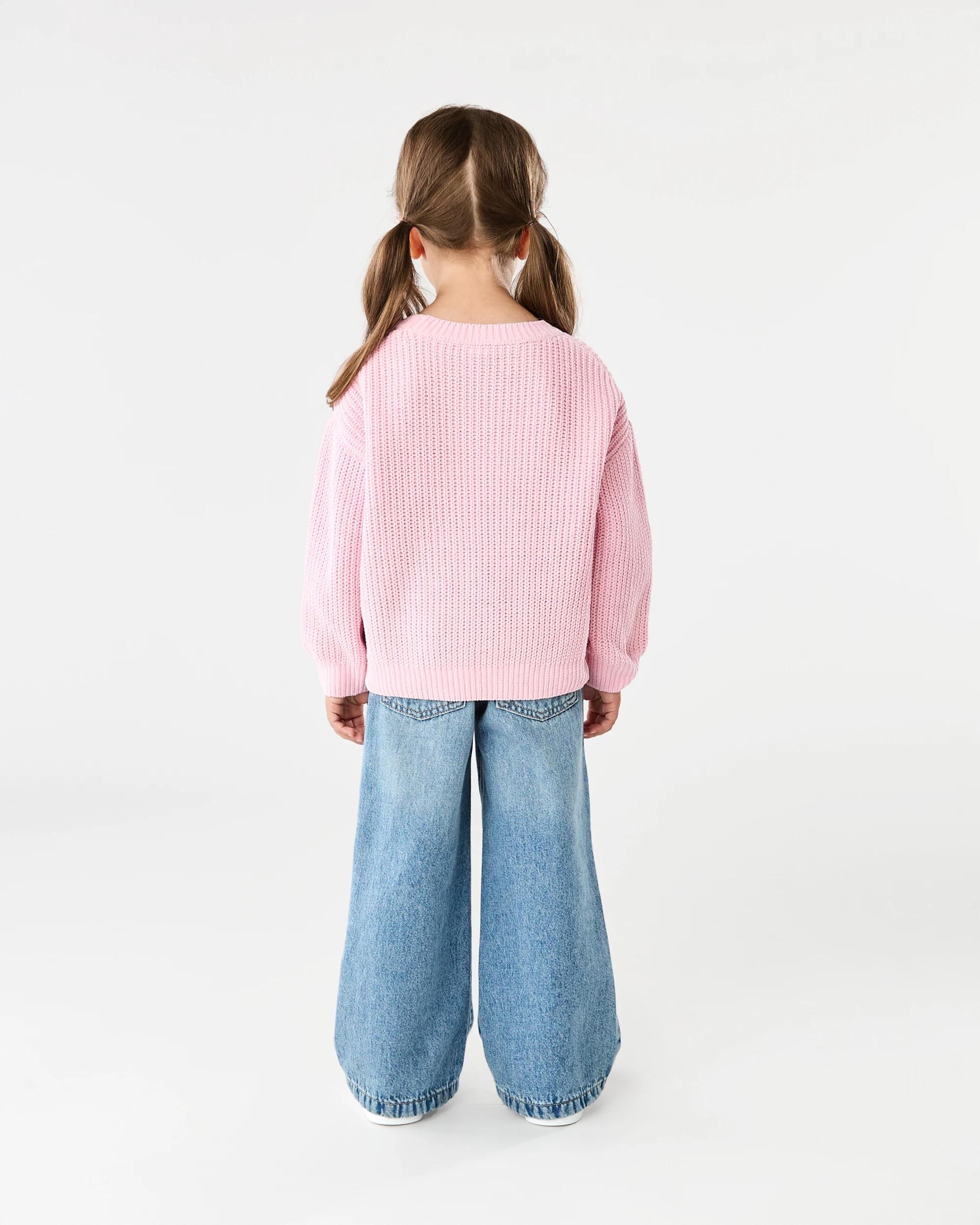 8 Chenille Knit Top Berry Pnk, 8 of 8