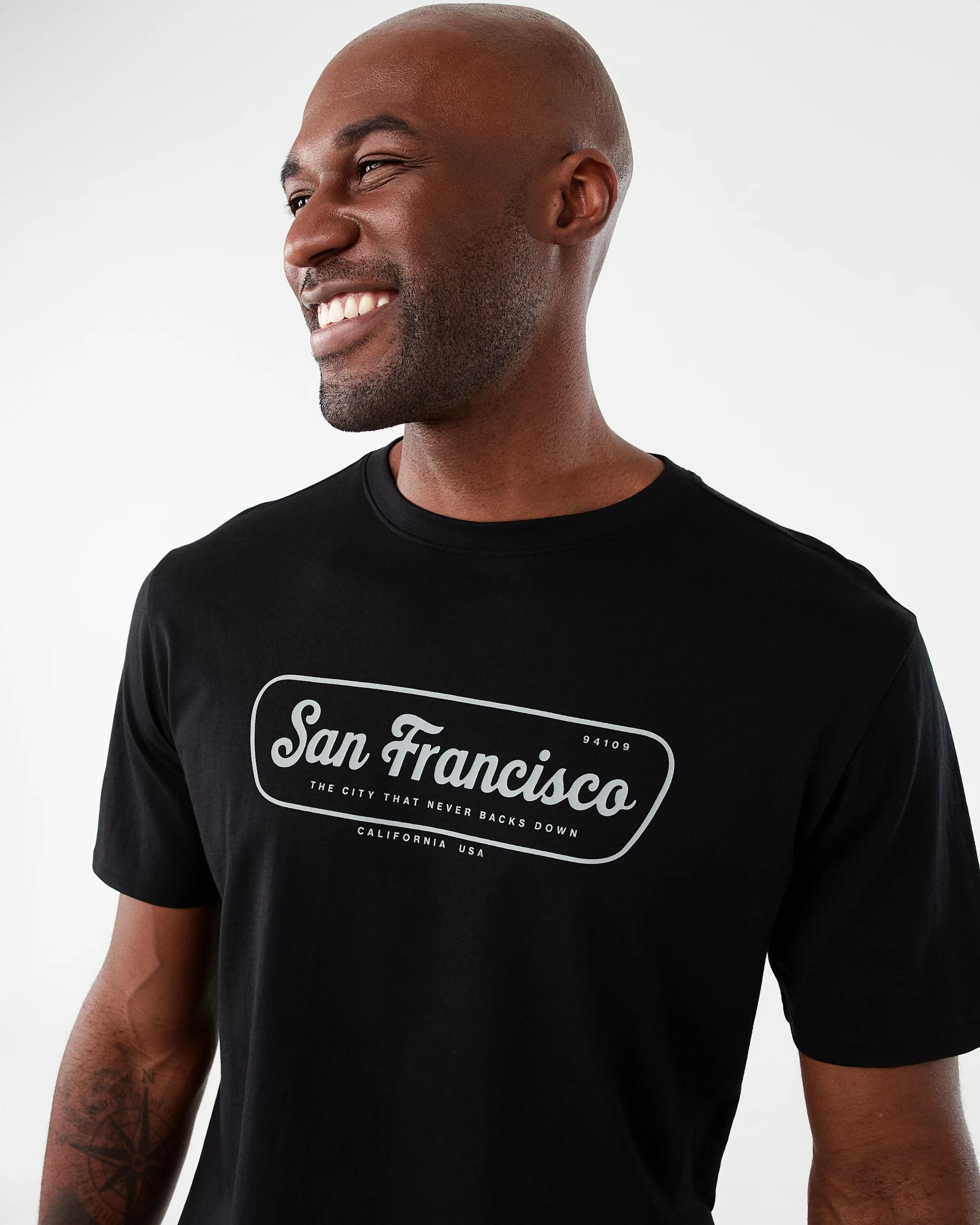 4 Print T-shirt Blk Sanfan, 4 of 6