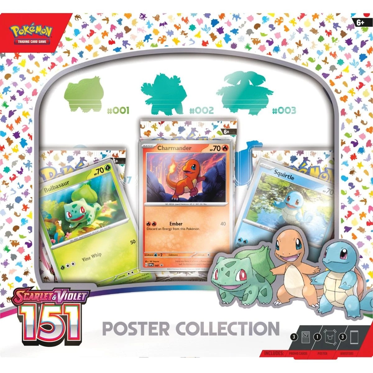 2 Pokemon Trading Card Game: Scarlet and Violet 151 Poster Collection, 2 of 2