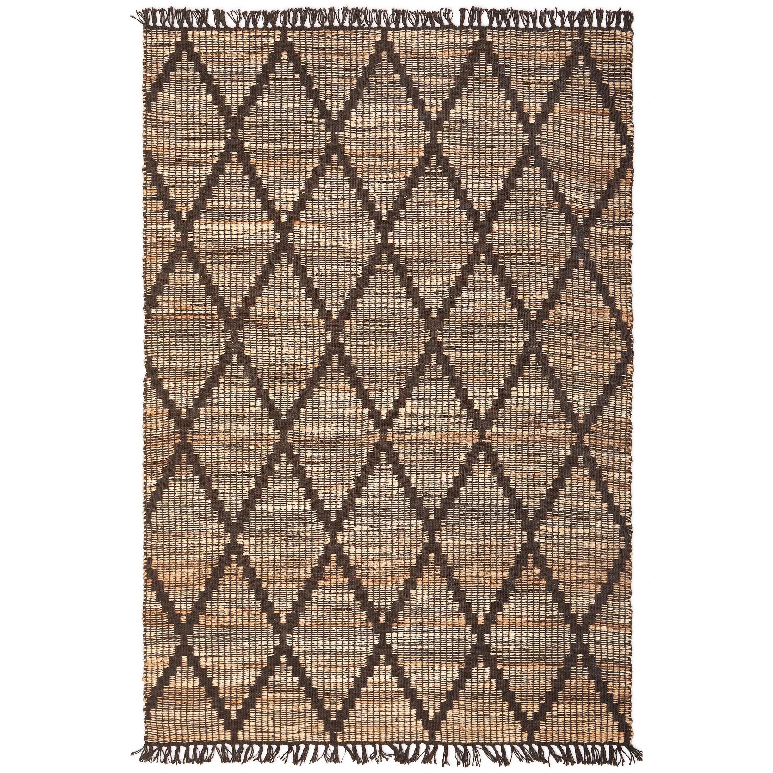 2 Common Ground Rugs Lombok 280x190cm - Large Jute Rug - Brown, 2 of 6