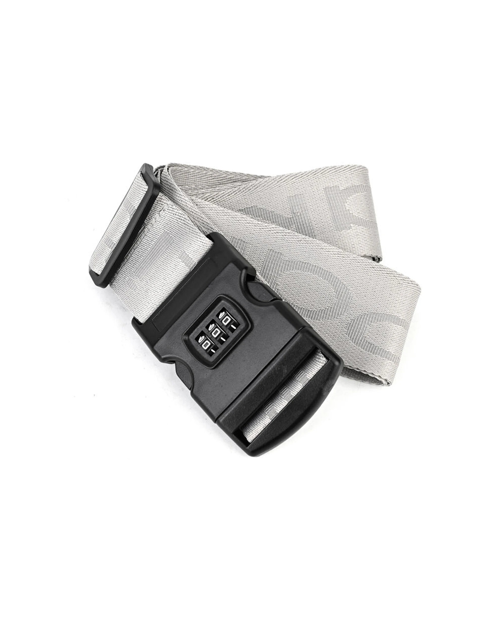 4 Paklite Luggage Strap Accessory With 3 Digit Combination Lock Adjustable 5x184cm - Grey, 4 of 5
