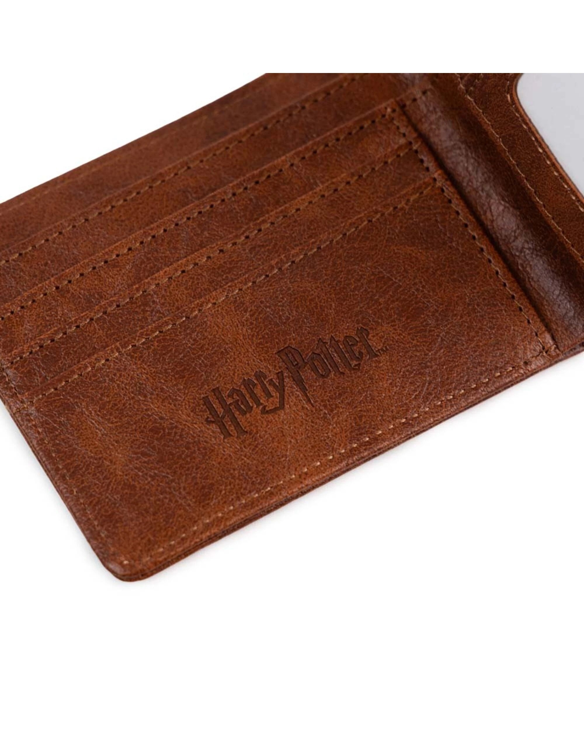 2 Harry Potter 25th Anniversary - Hogwarts Quidditch Team Bi-Fold Wallet - ONE SIZE - Brown, 2 of 3