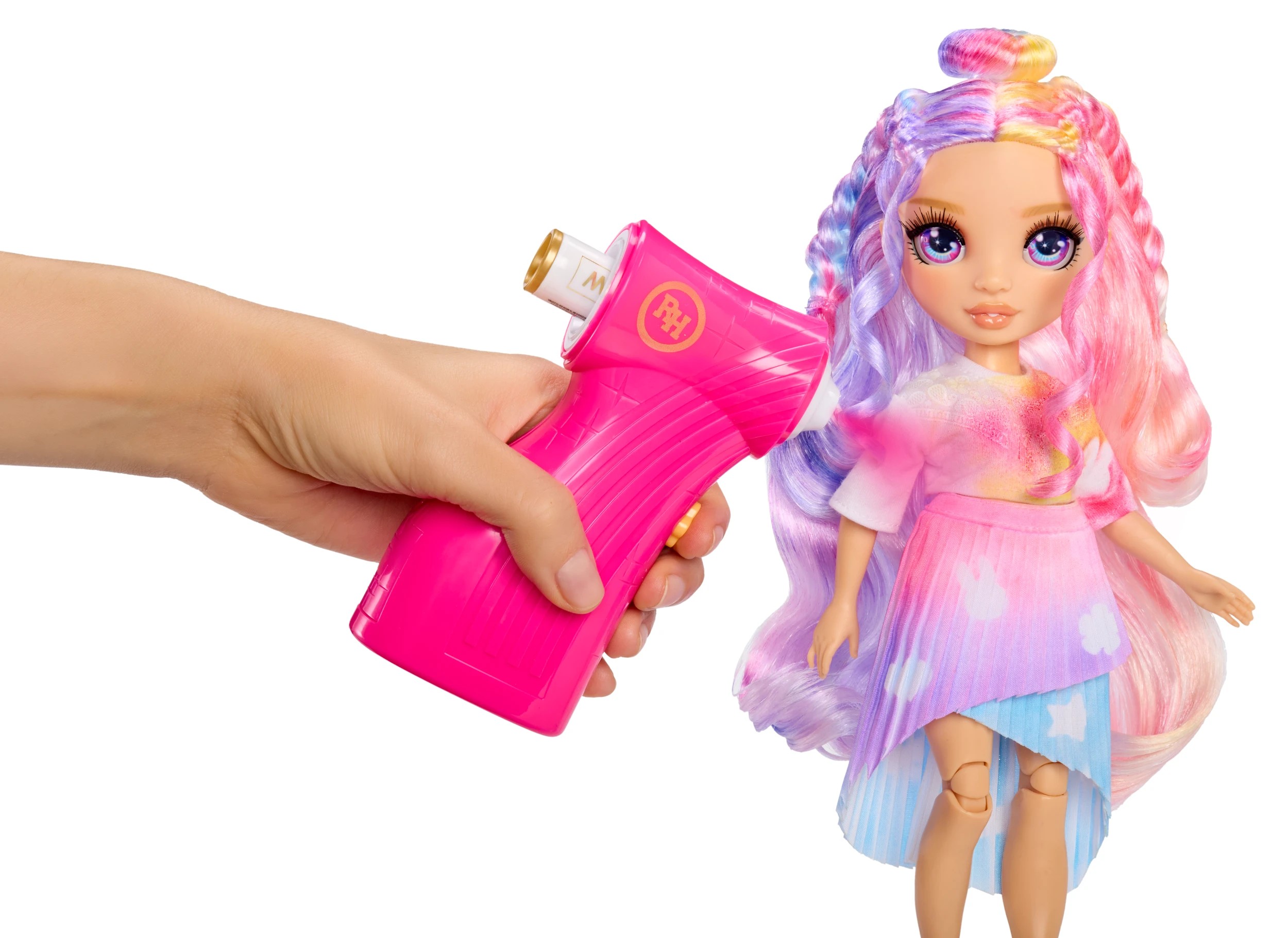 6 Rainbow High Air Brush & Create Fashion Doll, 6 of 8