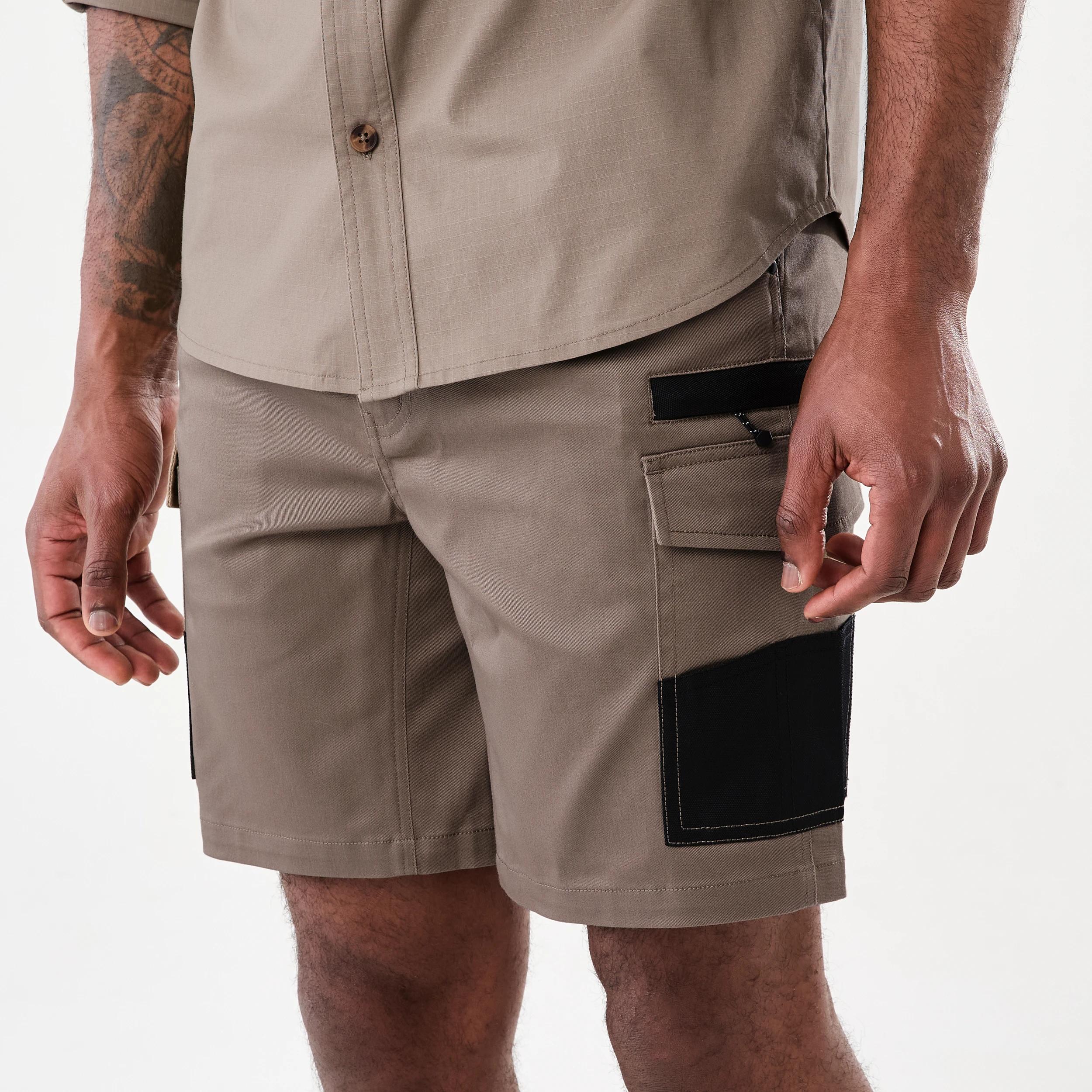 2 Workwear Functional Cargo Shorts DESERT TAUPE, 2 of 8