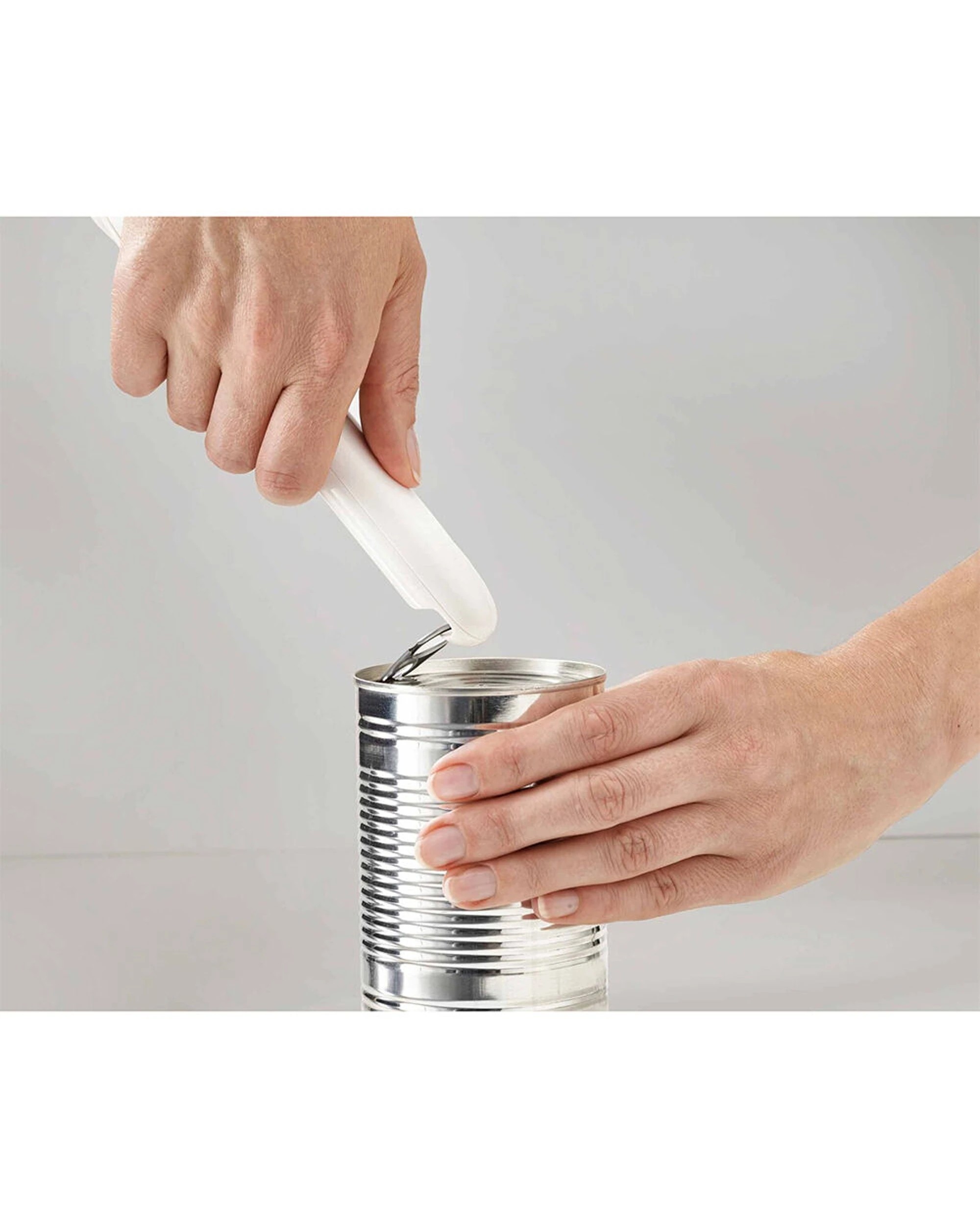 4 Joseph Joseph 2PK CanDo Plus 18cm Can Opener Easy-Twist Lid Release Long Handle - Multi, 4 of 5