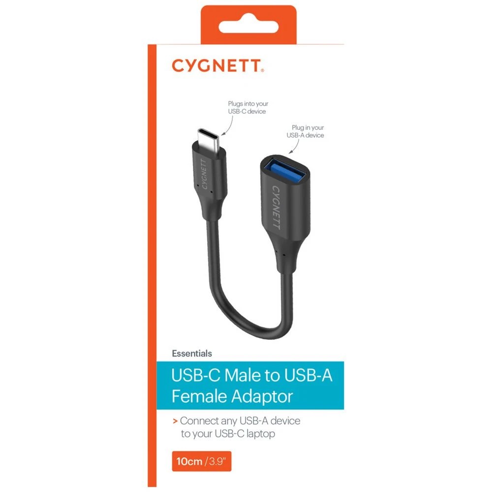 5 Cygnett USB-C Male to USB-A Female 10cm Cable Adaptor, 5 of 5