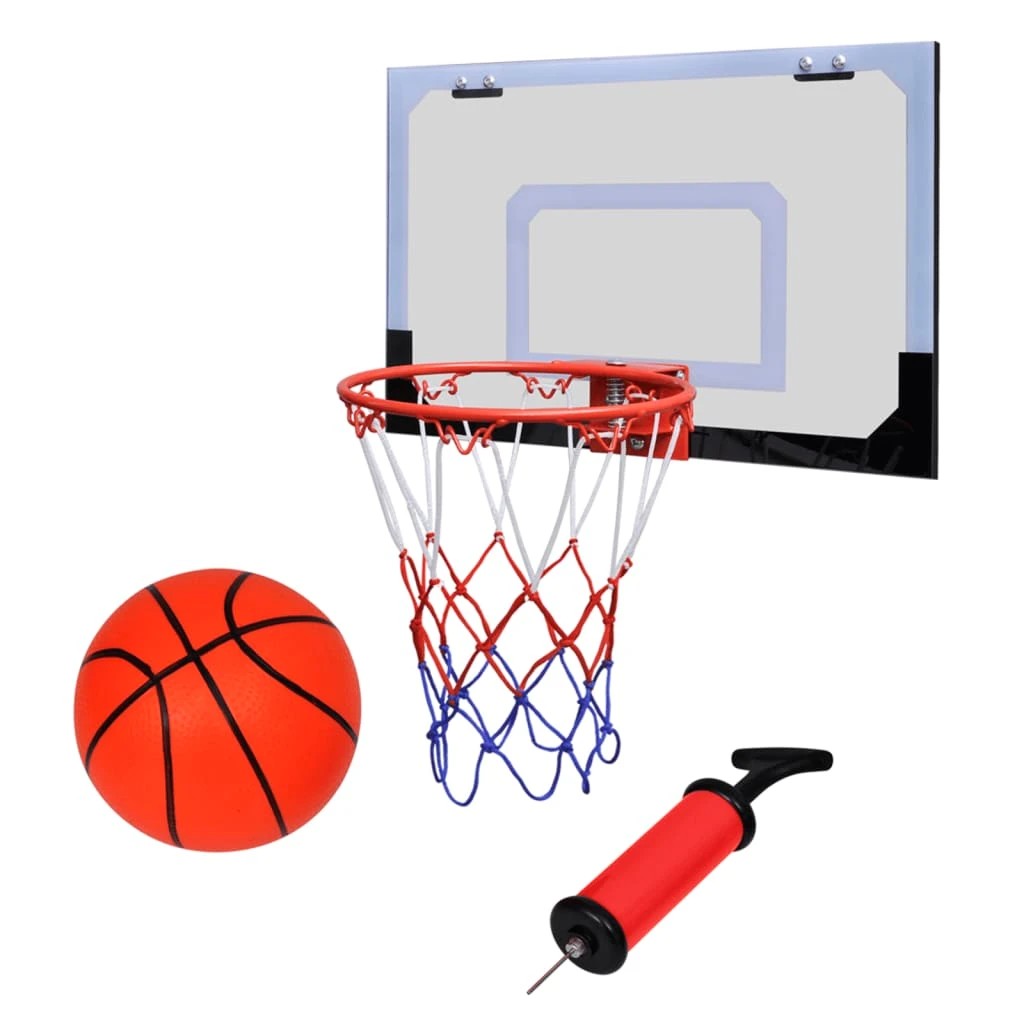 1 Vidaxl Basketball Hoop Goal Hoop Set - Orange, 1 of 7