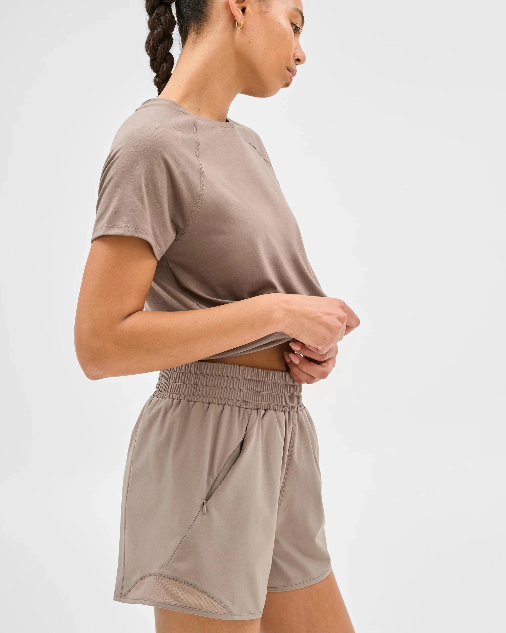 5 Target Active Performance Running Shorts MUSHROOM, 5 of 6