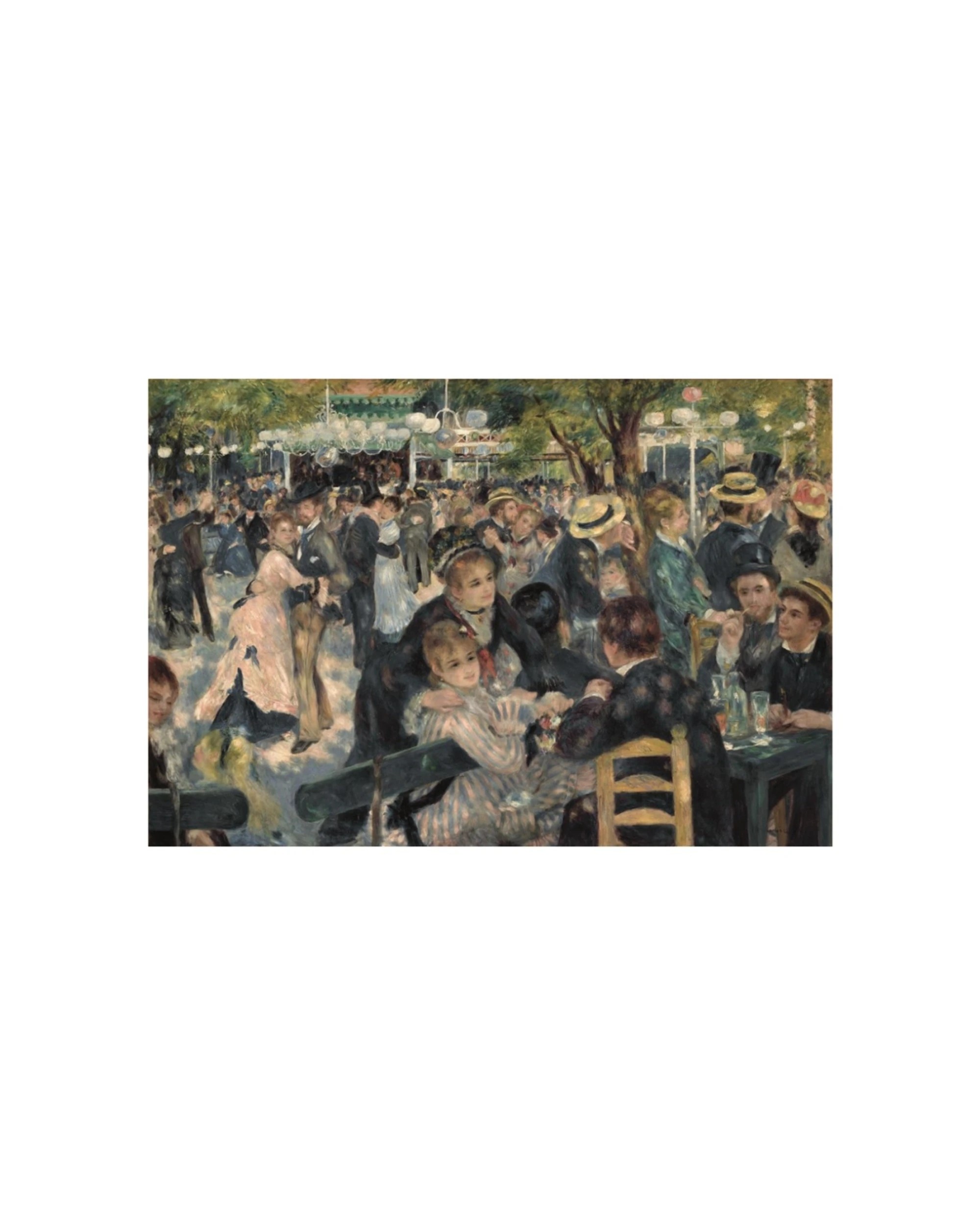 2 Clementoni Museum Collection Bal Au Moulin De La Galette 1000 Piece Puzzle - Multi, 2 of 2
