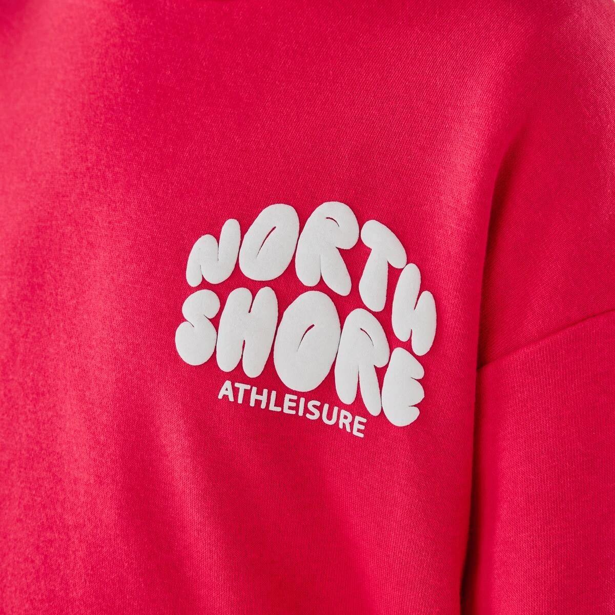 4 Oversized Hoodie Red Slogan, 4 of 9