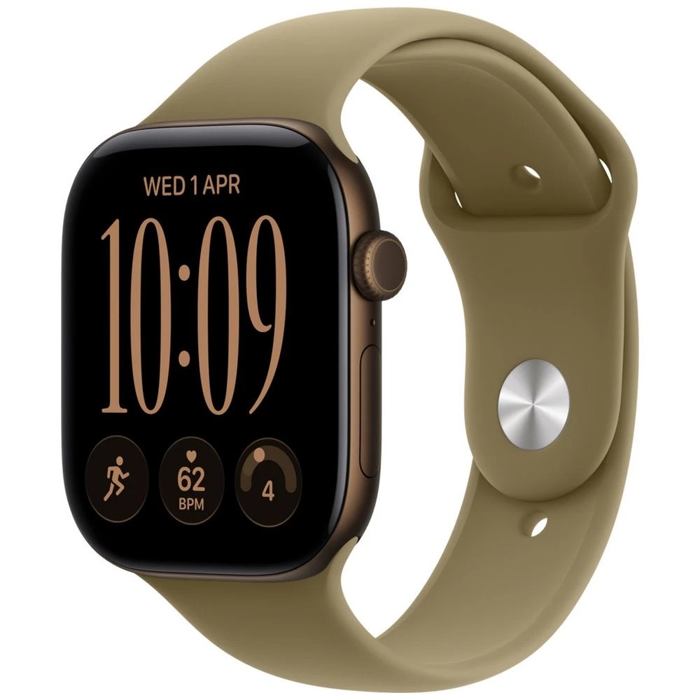 1 Apple Watch S12 GPS 42mm Bronze Al Olive Sport Band M/L, 1 of 9
