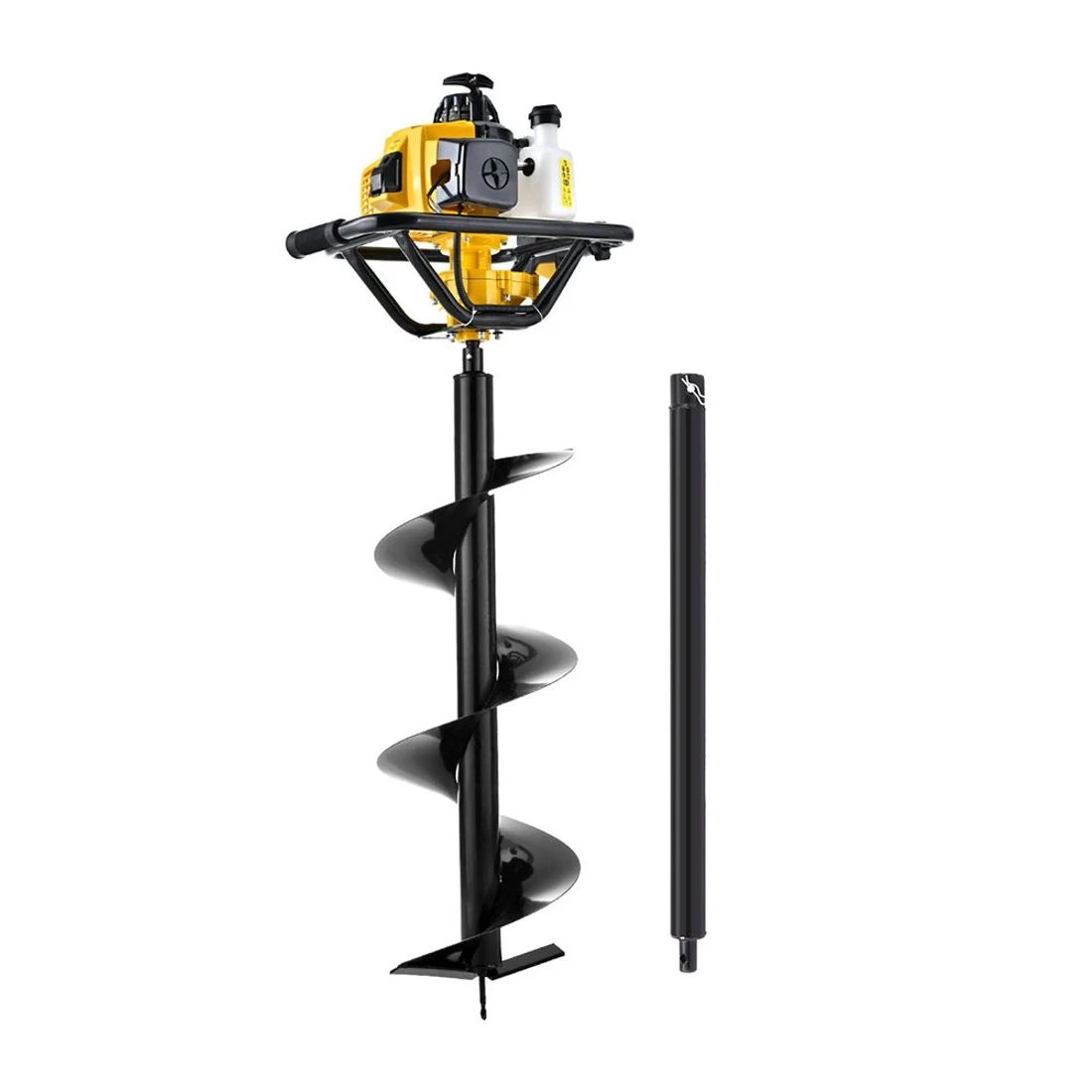 3 Giantz Post Hole Digger 300mm Petrol Drill Auger Extension Bits - Multi, 3 of 5