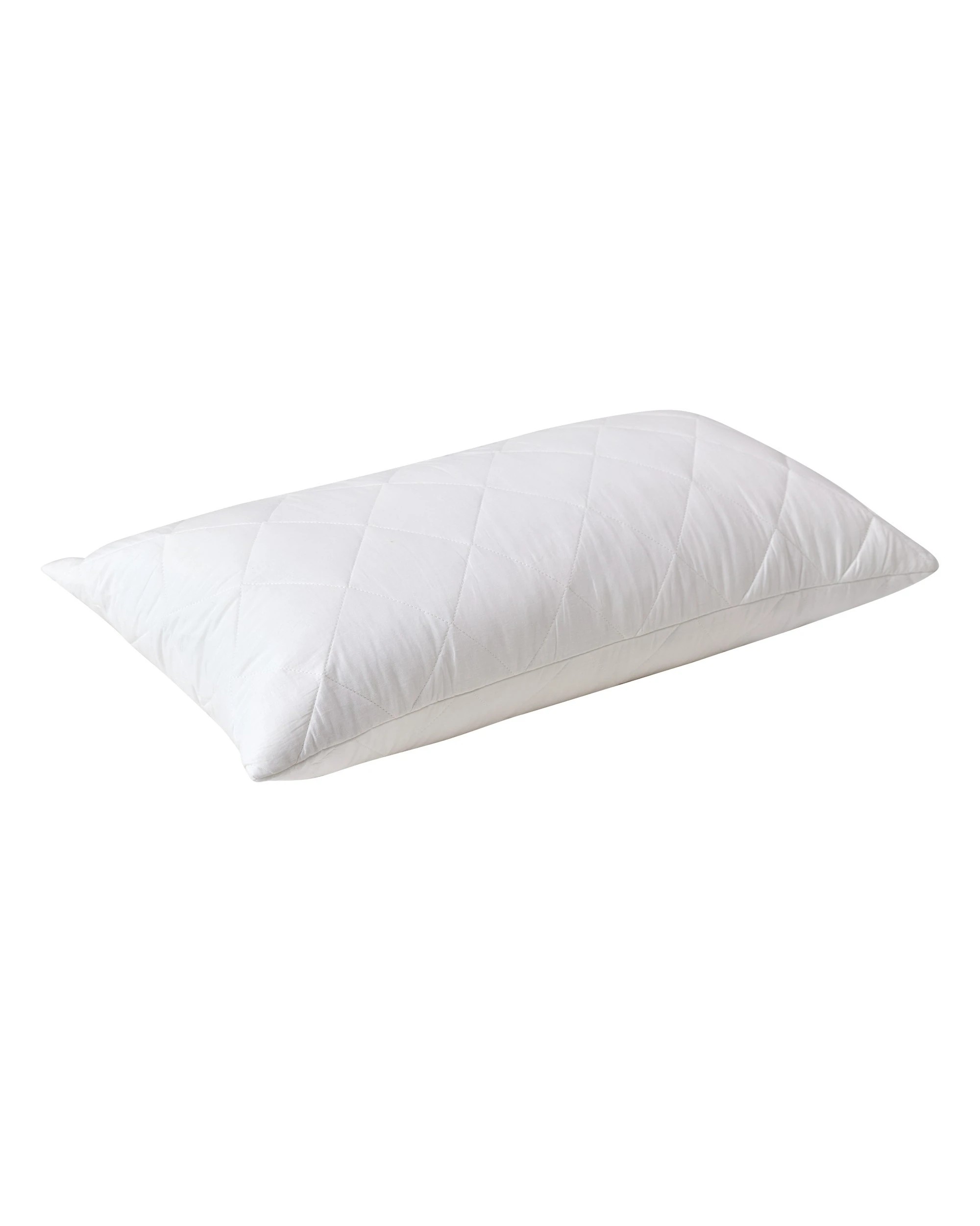2 Dreamaker Cotton Cover Down Alternative King Pillow Twin Pack - White, 2 of 4