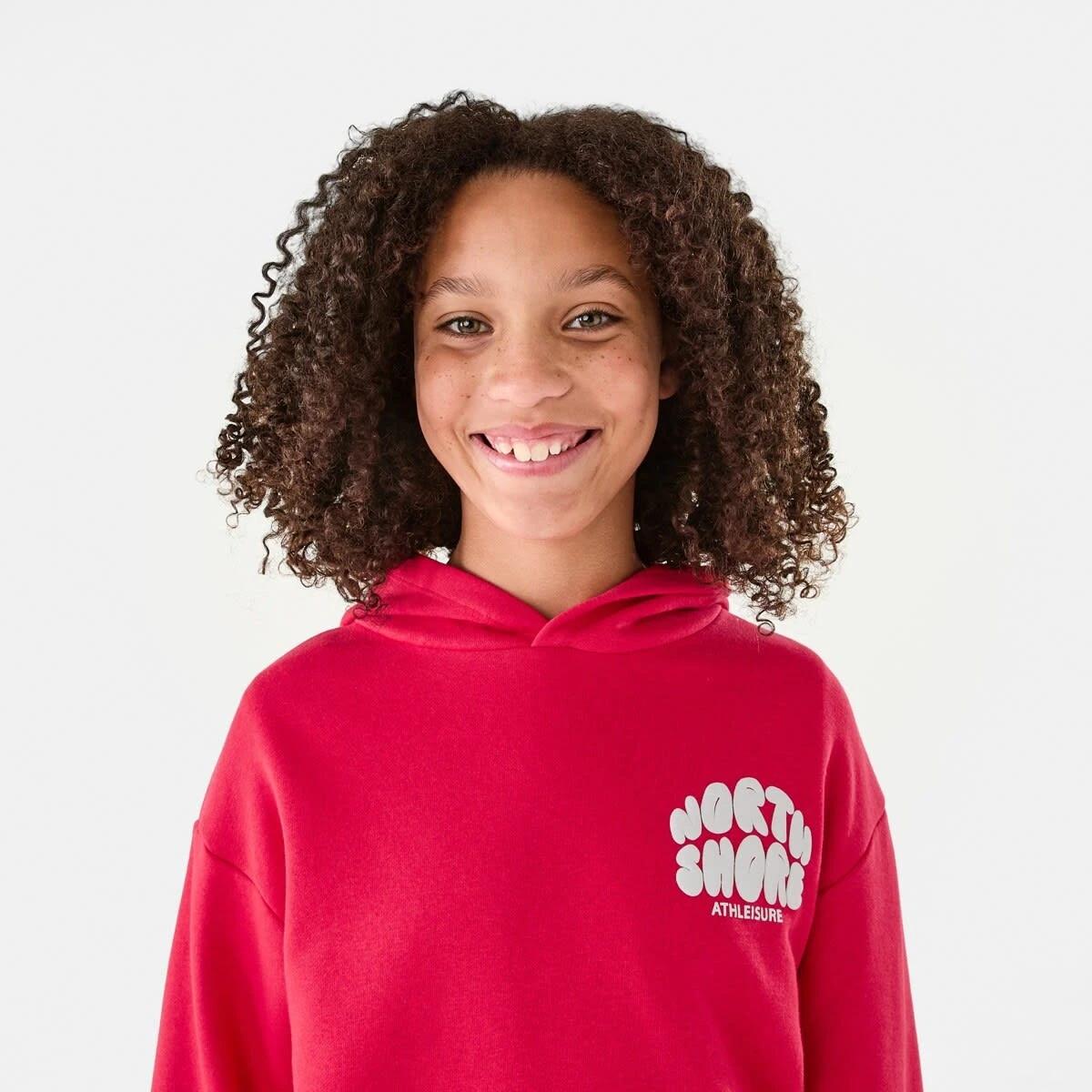 3 Oversized Hoodie Red Slogan, 3 of 9