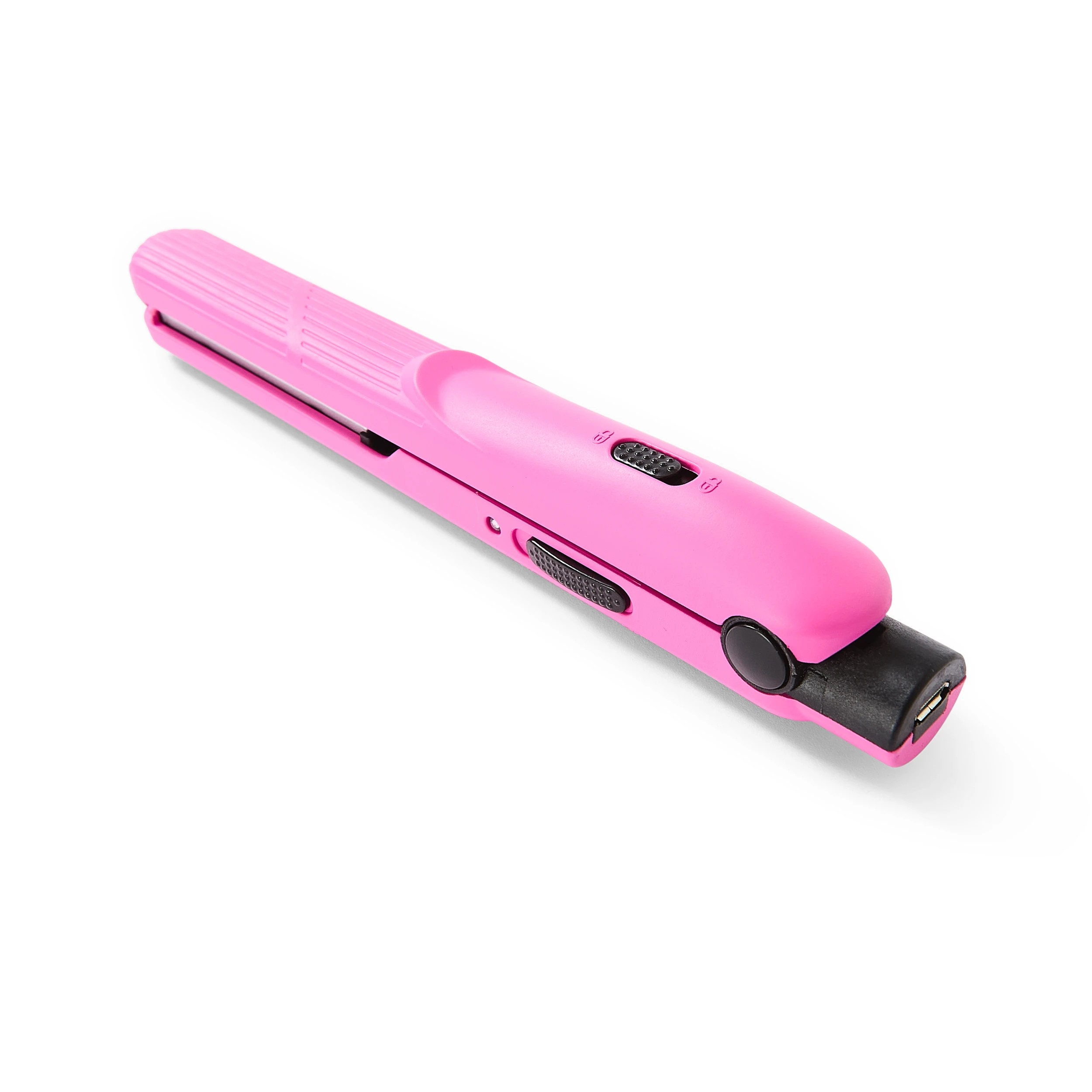 6 Mini USB Straightener - Hot Pink, 6 of 9