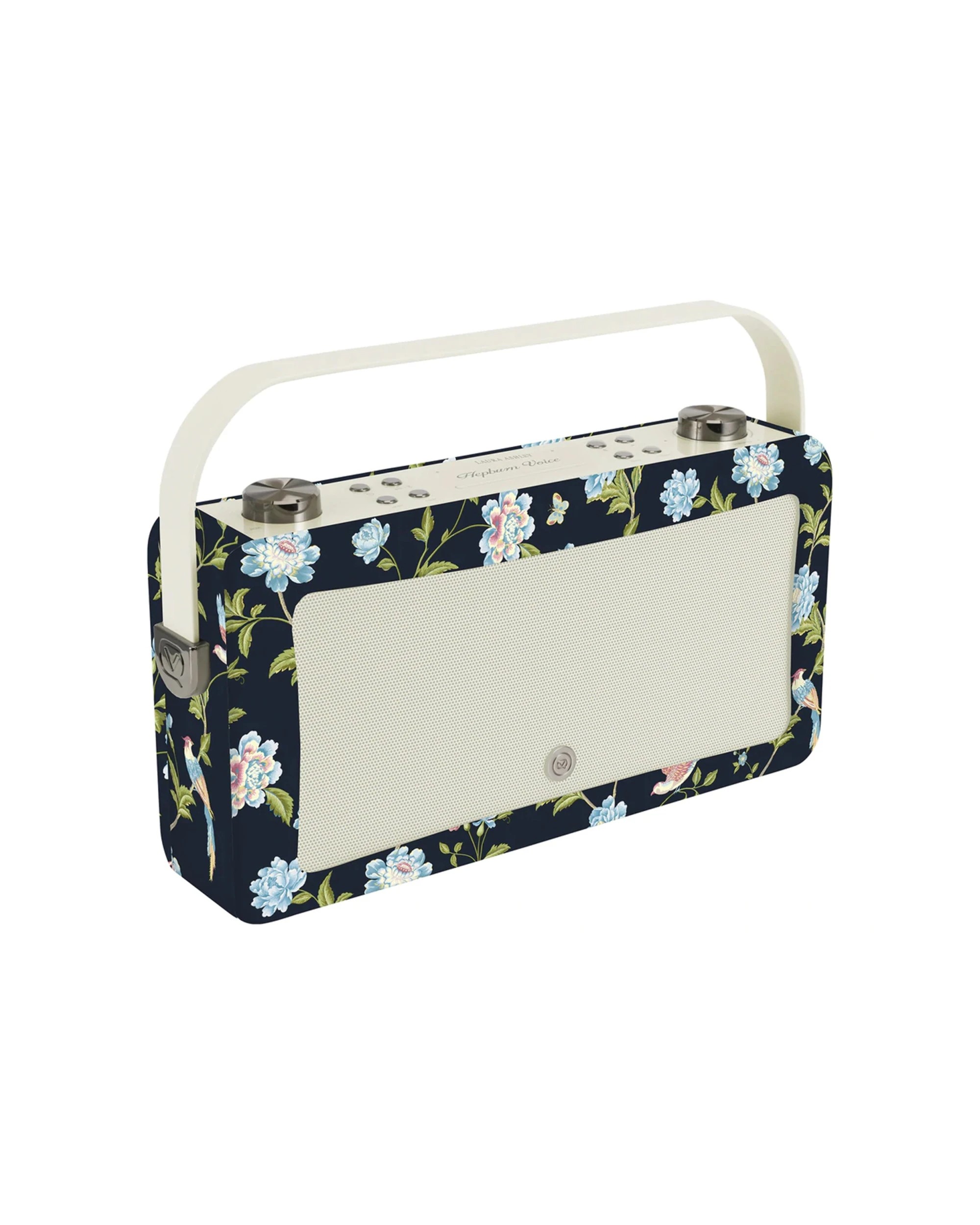 4 VQ Hepburn Voice Bluetooth Speaker Laura Ashley Elveden Navy, 4 of 4