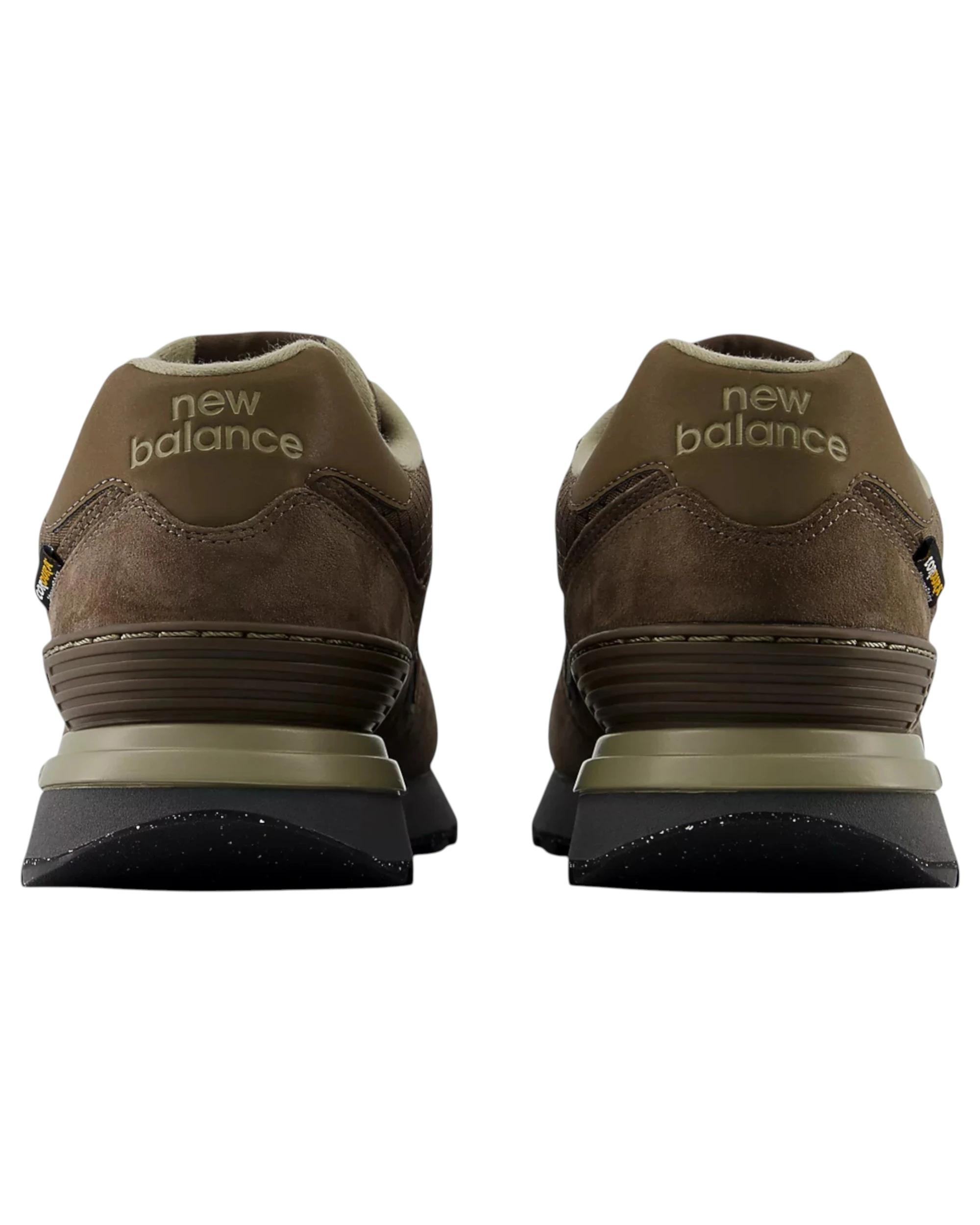 6 New Balance Mens 574 Brown Athletic Shoes BROWN, 6 of 6