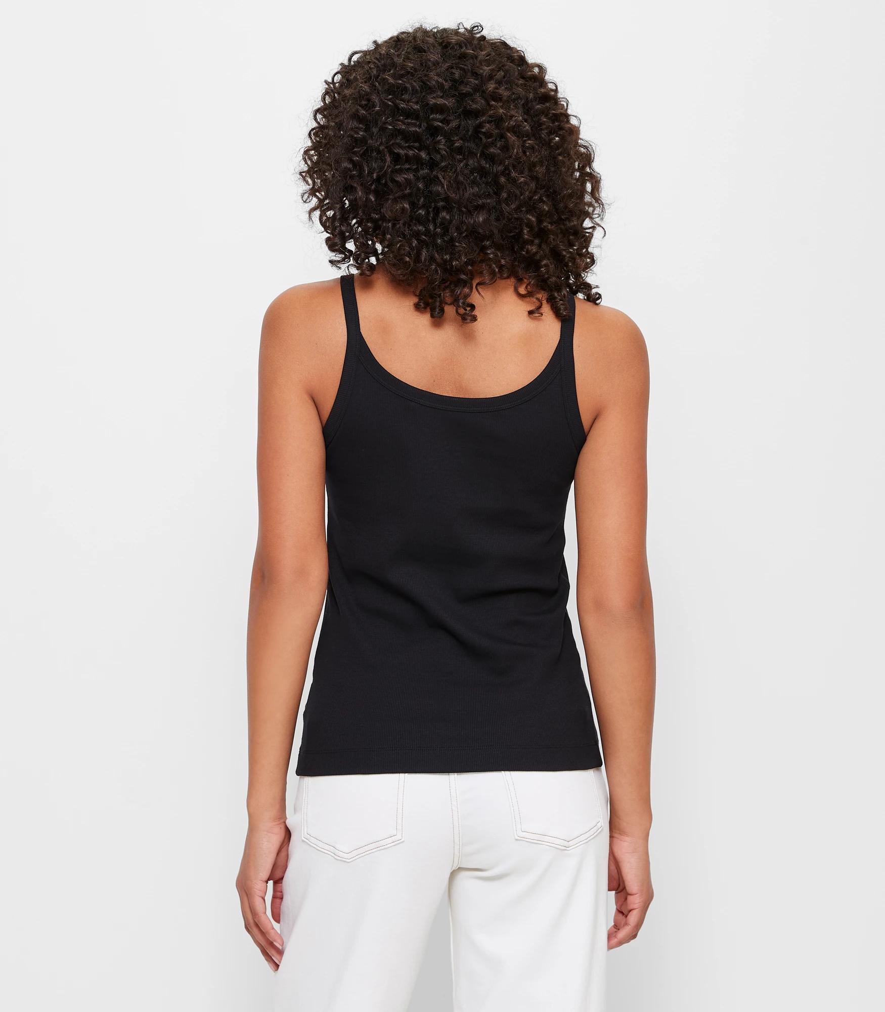 9 Target Australian Cotton Rib Cami BLACK, 9 of 10