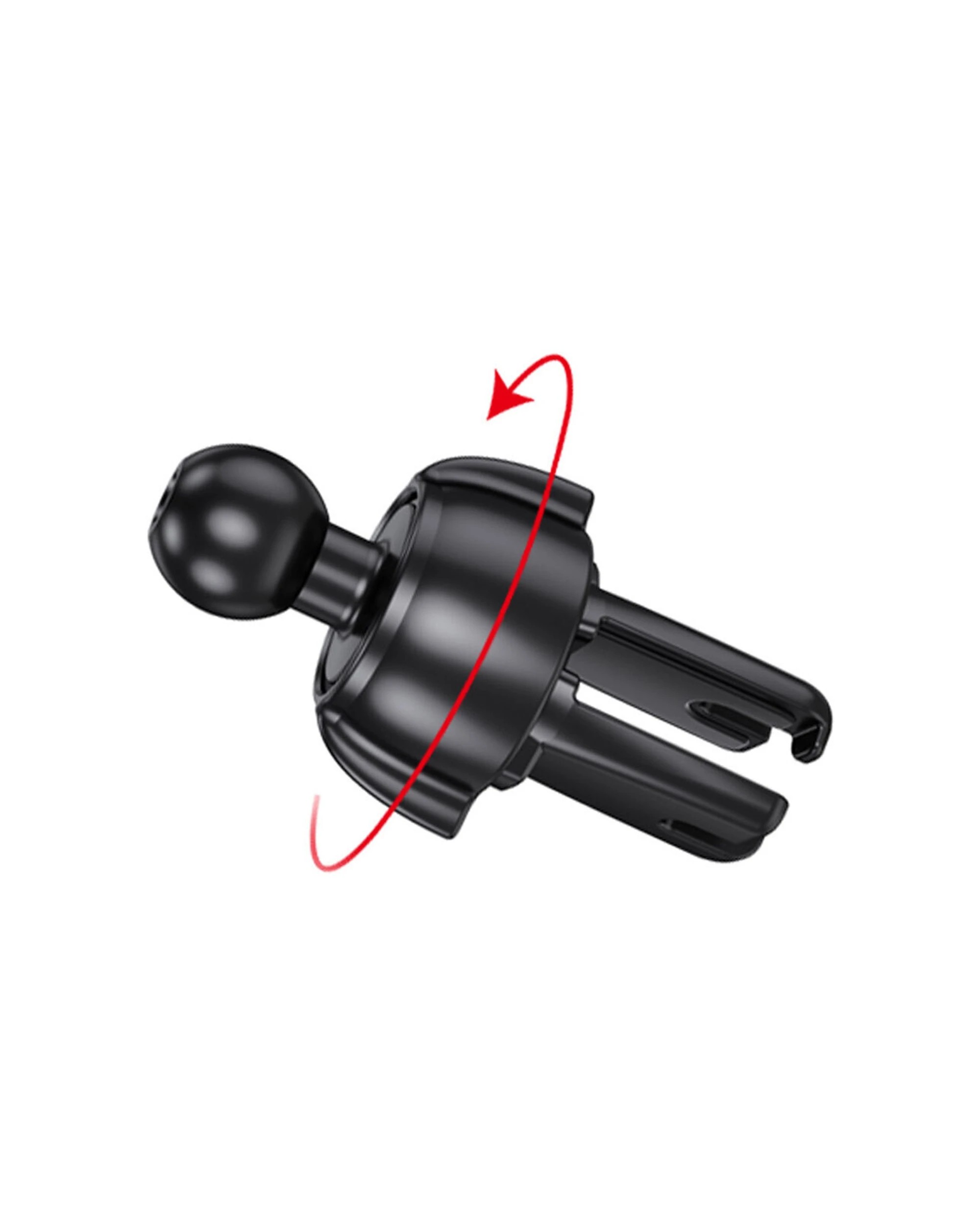 2 Sansai Magnetic Car Smartphone Mobile Air Vent Holder Mounts Hands Free - Black, 2 of 2
