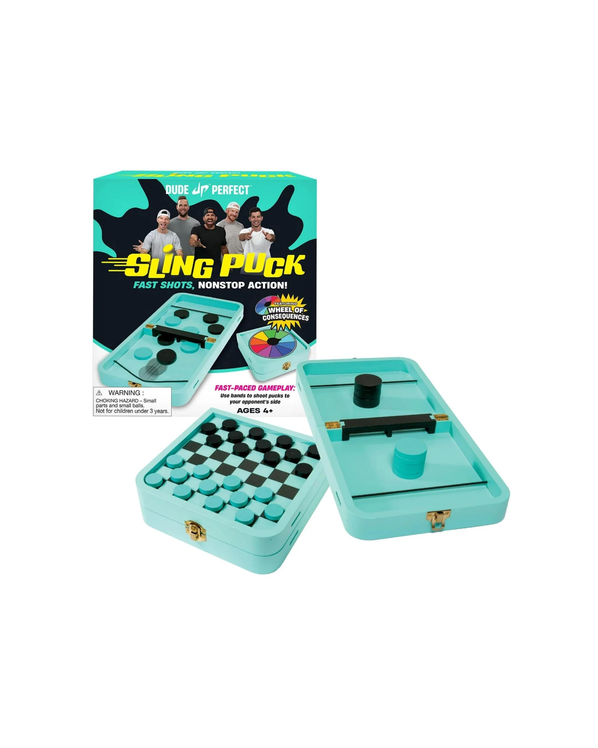 1 Global Shop Direct Dude Perfect Sling Puck Level up Game Nights with the Ultimate Dude Perfect Gaming Experience, 1 of 8