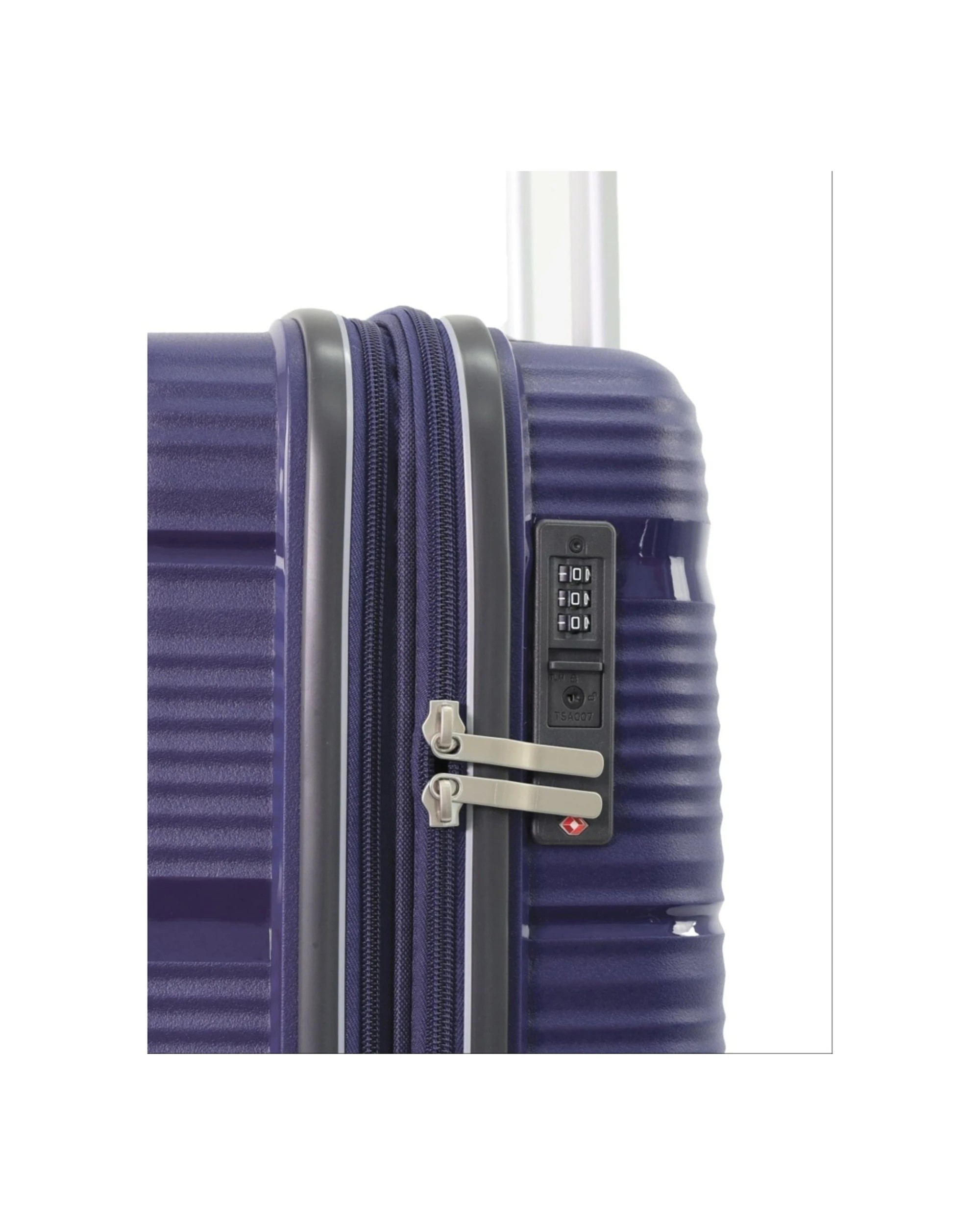 4 Pierre Cardin Normandy Large 123L Hard Shell Case Suitcase Travel Luggage Lilac - Purple, 4 of 5