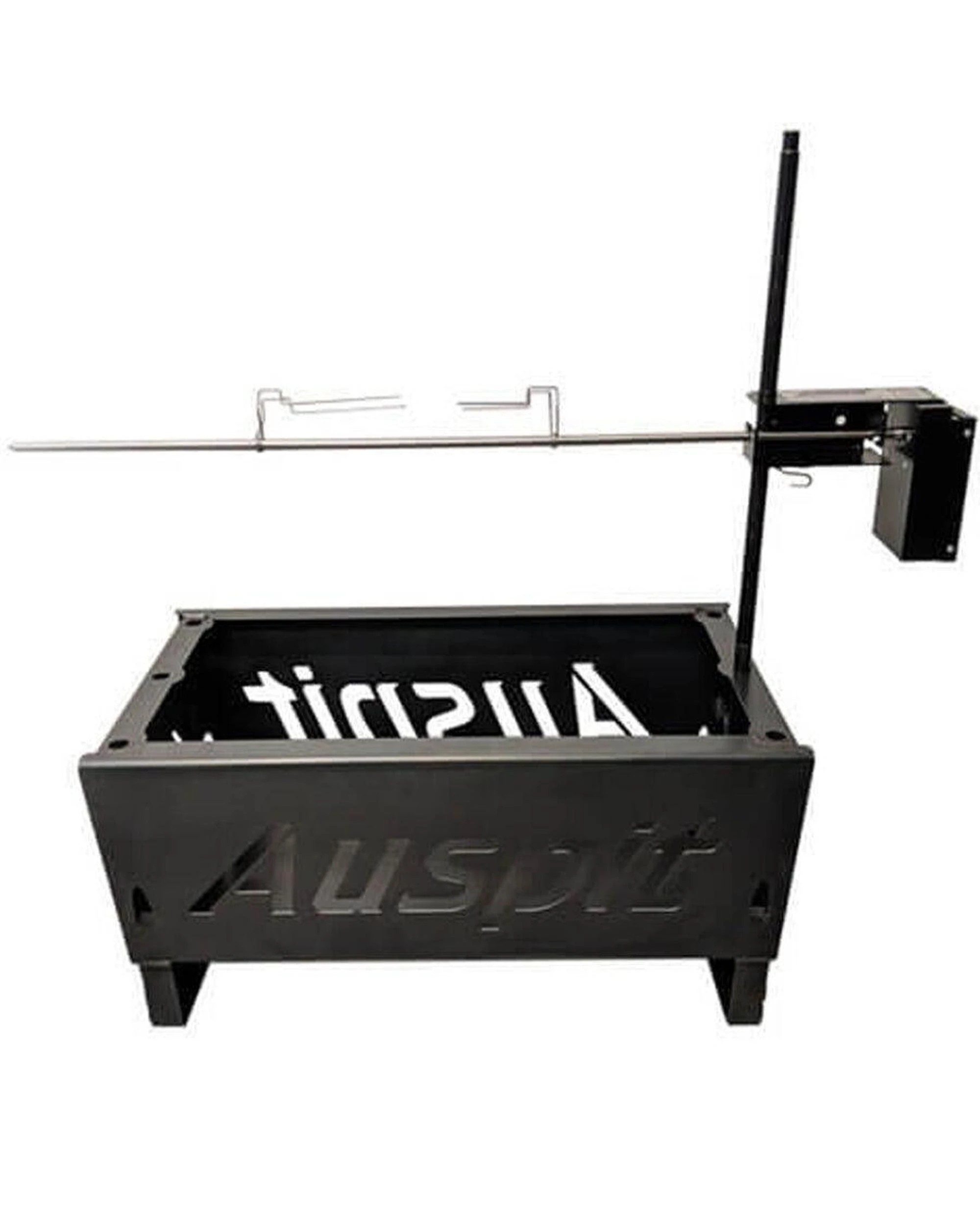 7 Auspit Portable Camping Spit Rotisserie with Firepit, 7 of 10