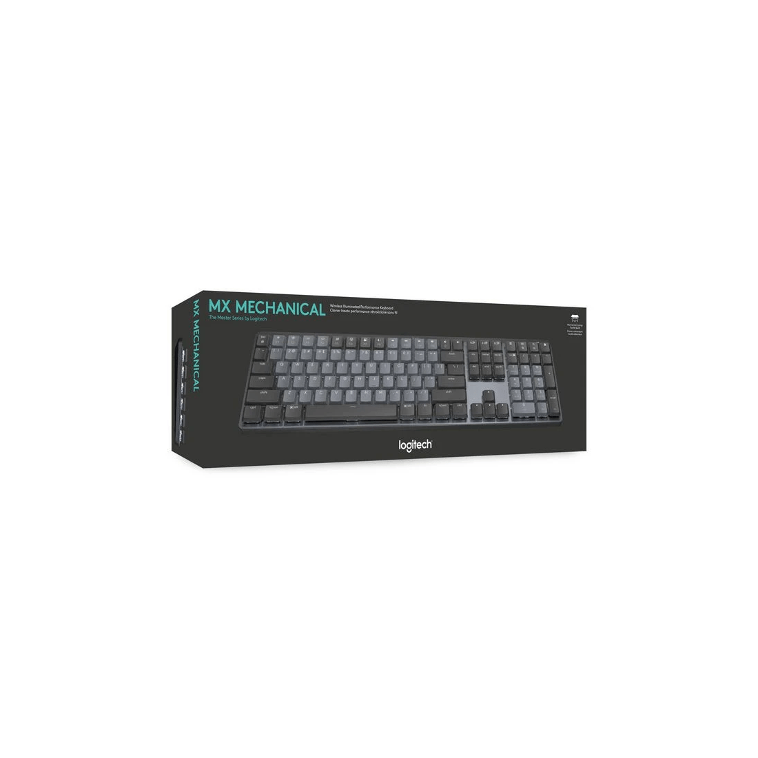 6 Logitech MX Mechanical Keyboard Tactile Quiet Graphite, 6 of 10