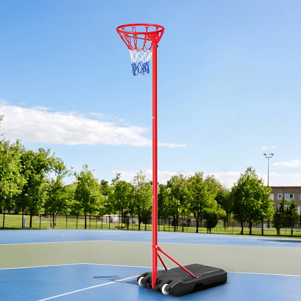 8 Everfit 3.05M Netball Hoop Basketball Stand System Net - Multi, 8 of 8