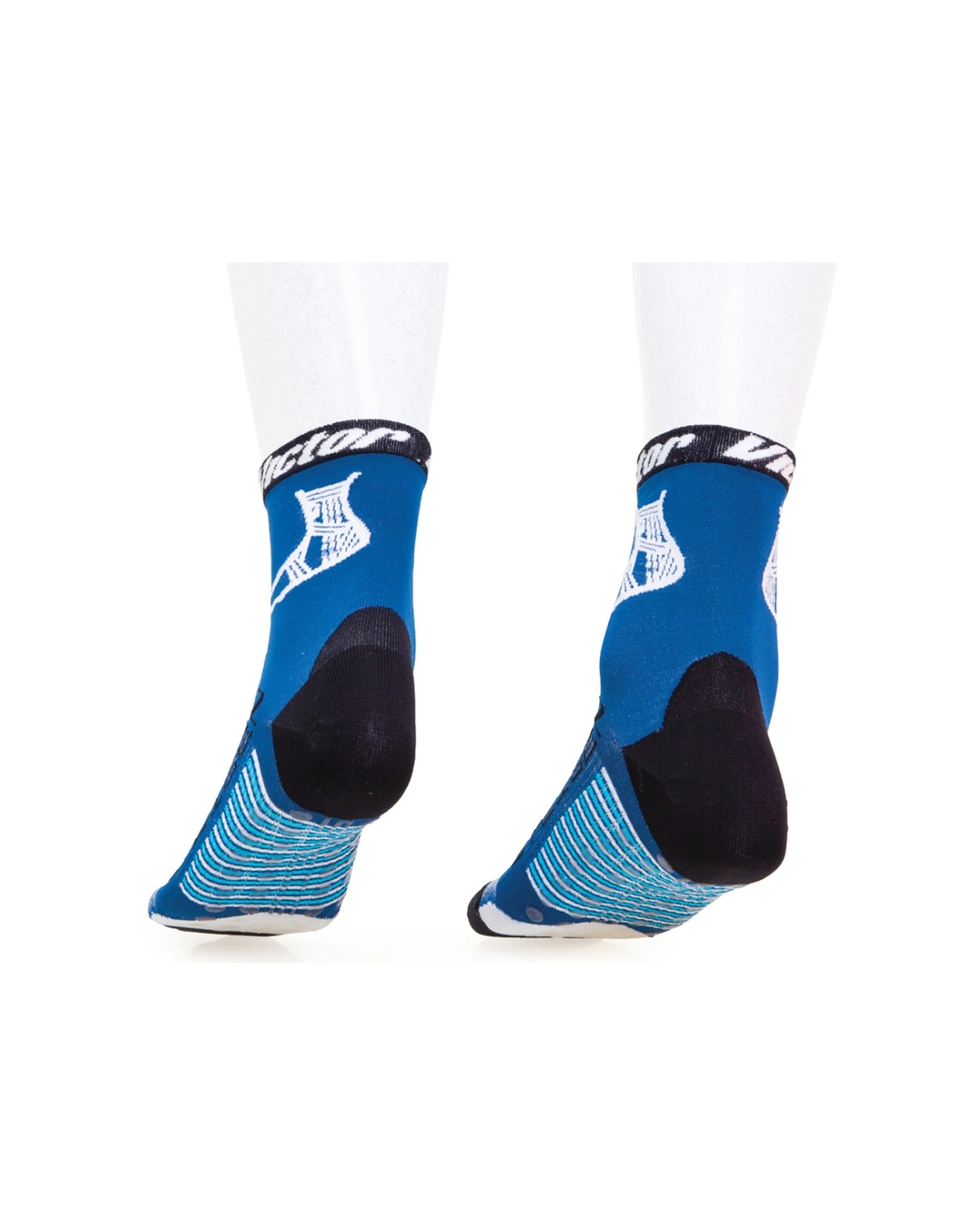 4 Victor Sports Super Thin Socks Nylon Pilates Non-Slip - Multi, 4 of 7