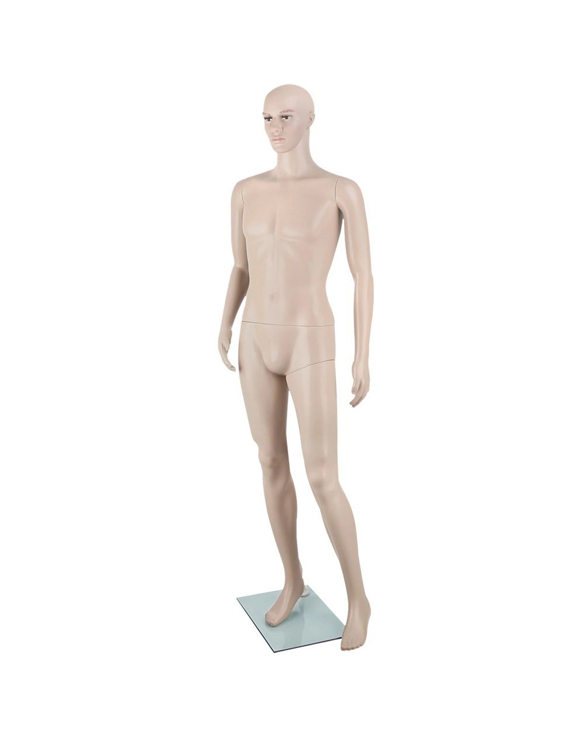1 Embellir Male Mannequin Full Body Display Clothes Dummy Model Dressmaking Torso - White, 1 of 8
