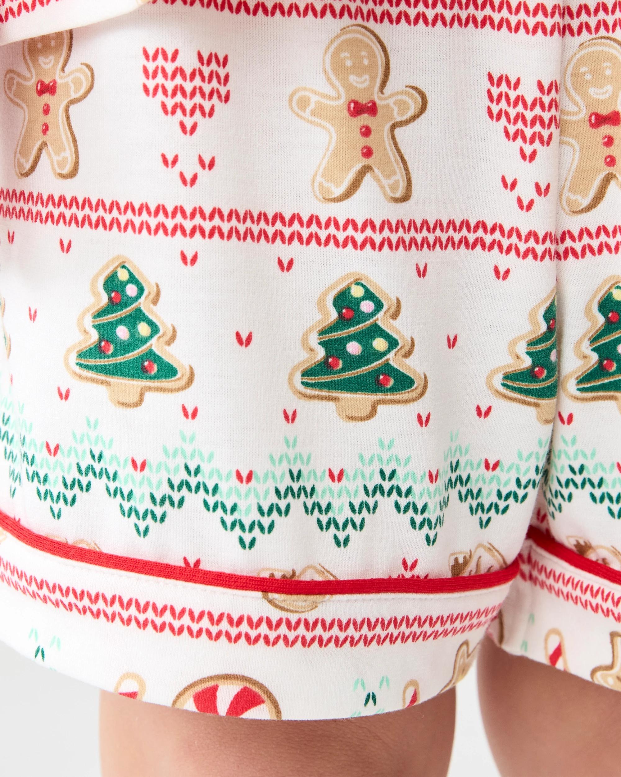 7 Family Matching Christmas Fairisle Younger Kids Pyjama Set Fairisle, 7 of 10