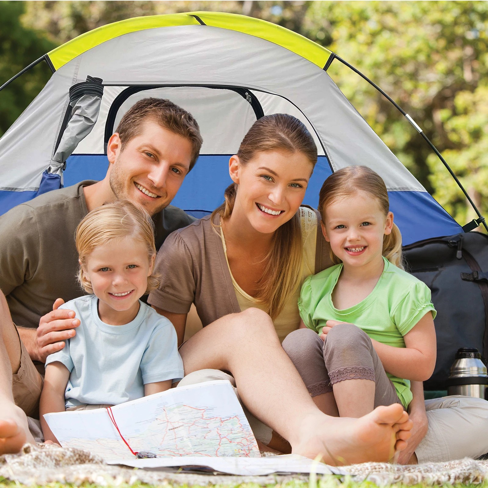 9 Havana Outdoors 2-3 Person Tent Lightweight Hiking Backpacking Camping - Blue, 9 of 9