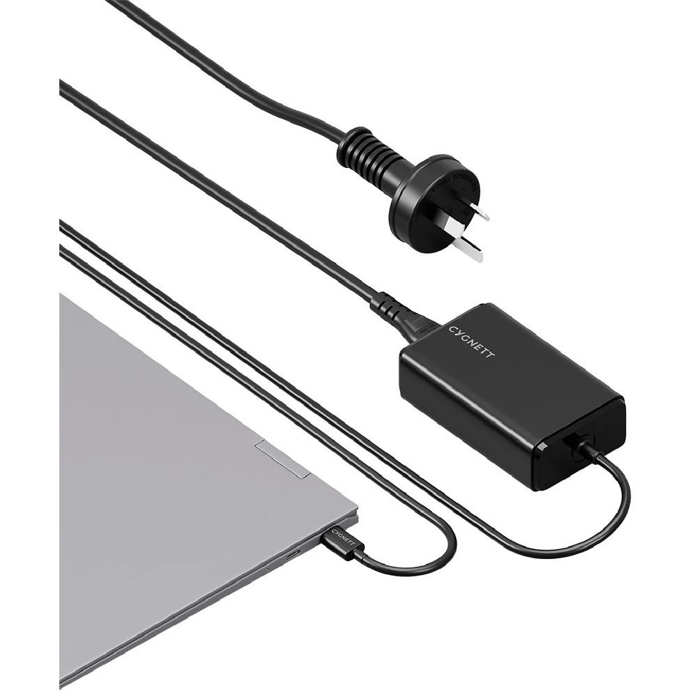 1 Cygnett PowerMaxx 65W GaN Laptop Charger USB-C, 1 of 4