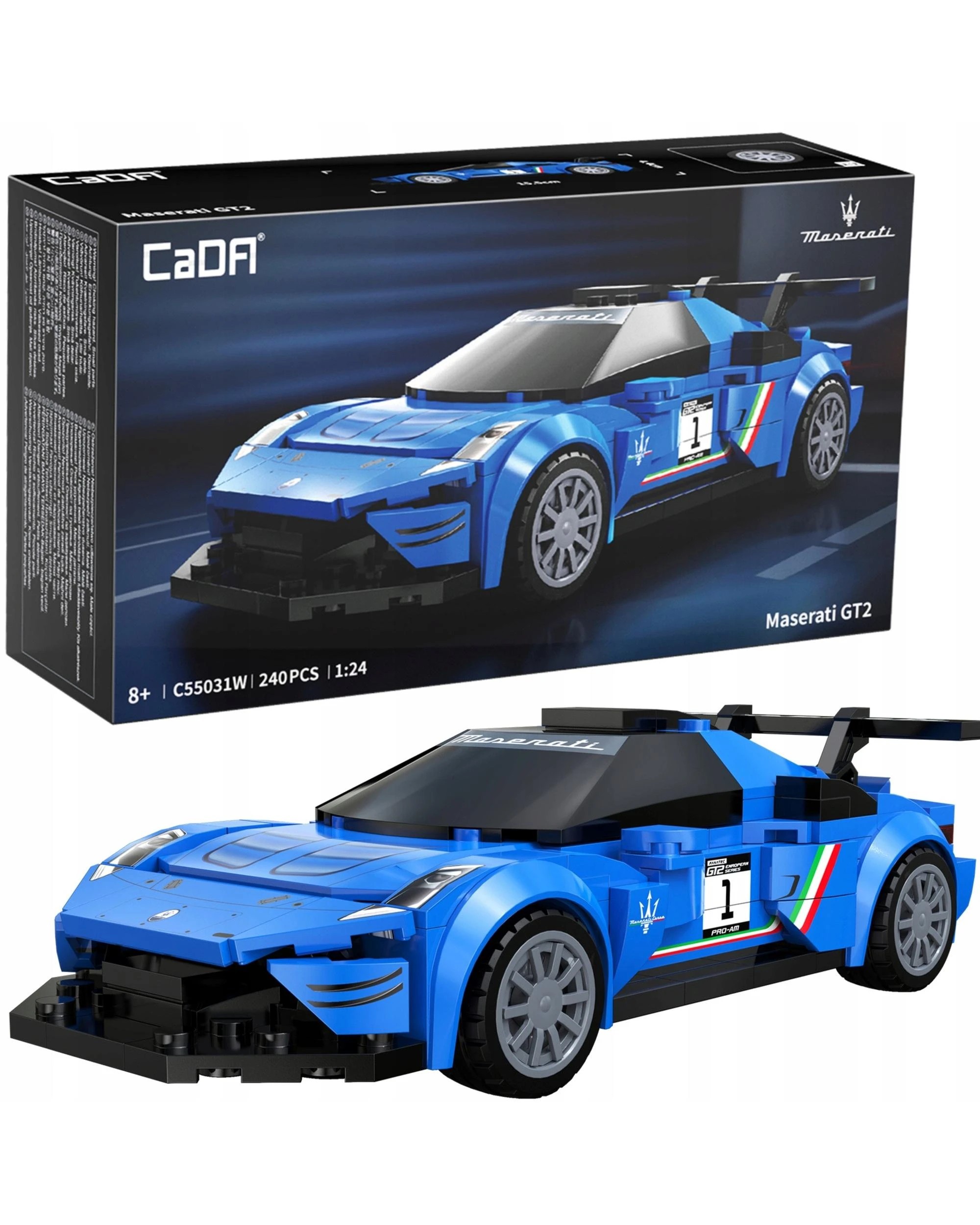 1 CaDa Maserati MC20 1:24 Scale Building Kit - 240pc, 1 of 7
