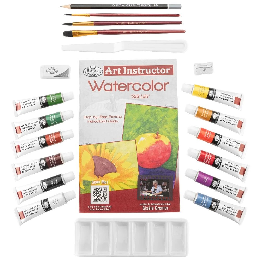 4 Royal & Langnickel Small ClearView Watercolour Set 22 Piece, 4 of 6