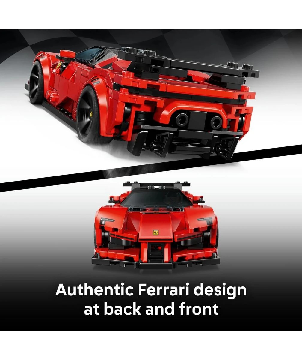 4 LEGO Speed Champions Ferrari SF90 XX Stradale Sports Car 77254, 4 of 9