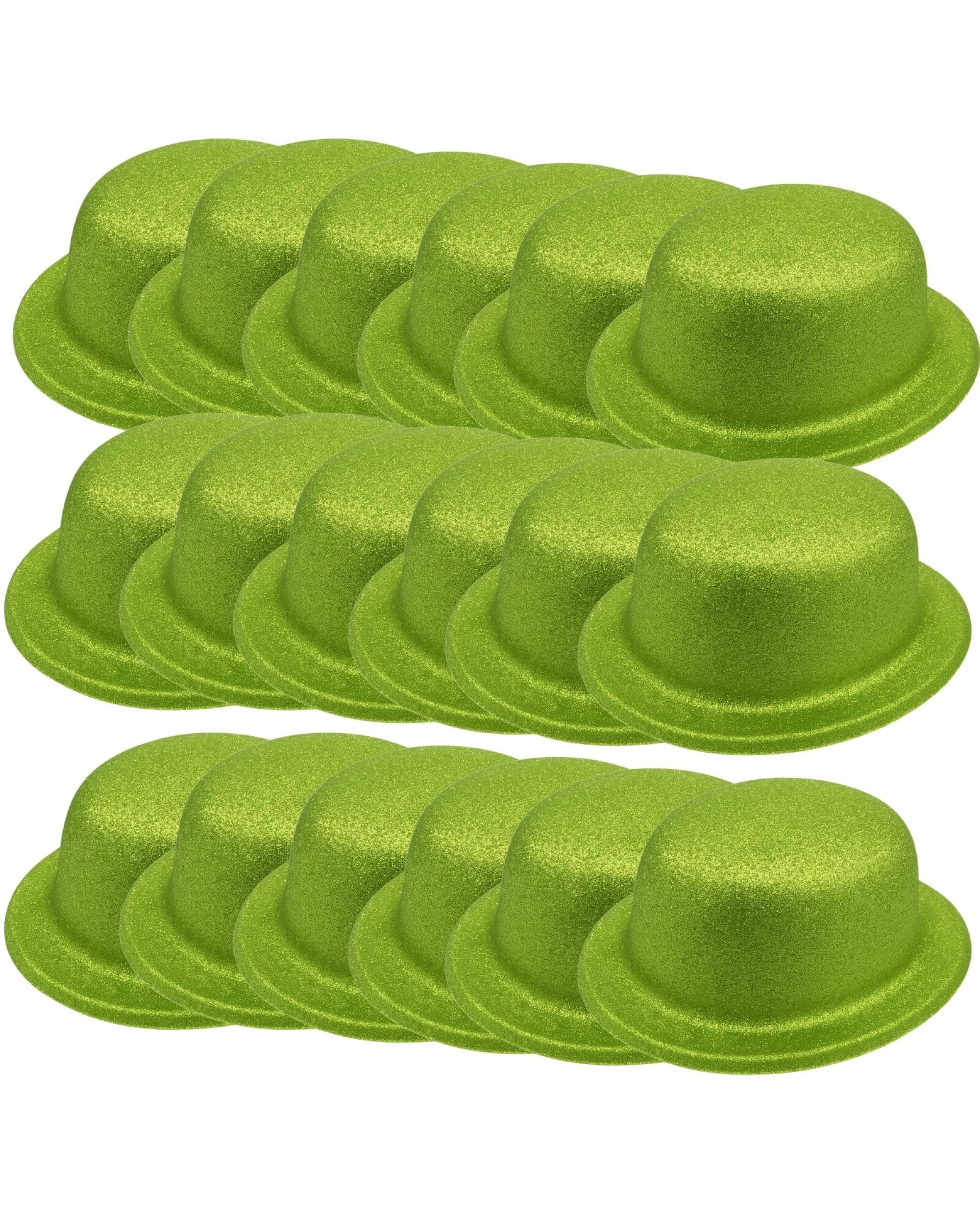 1 BR Costumes Glitter Bowler Hat for Fancy Dress and Party Costumes, Pack of 24, 1 of 3