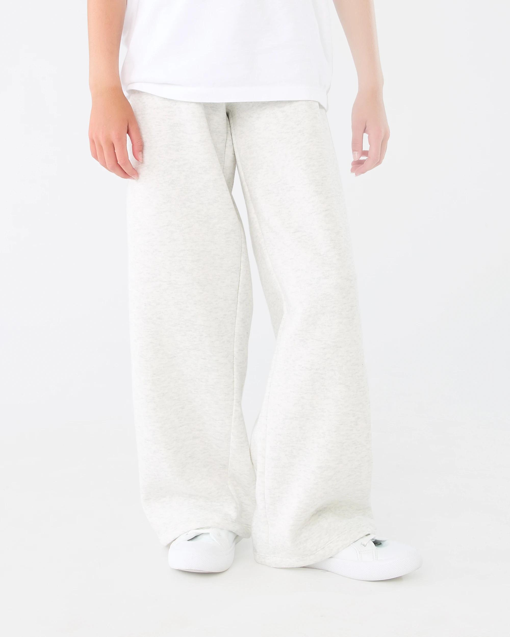 1 Wide Leg Trackpants Wht Marle, 1 of 6
