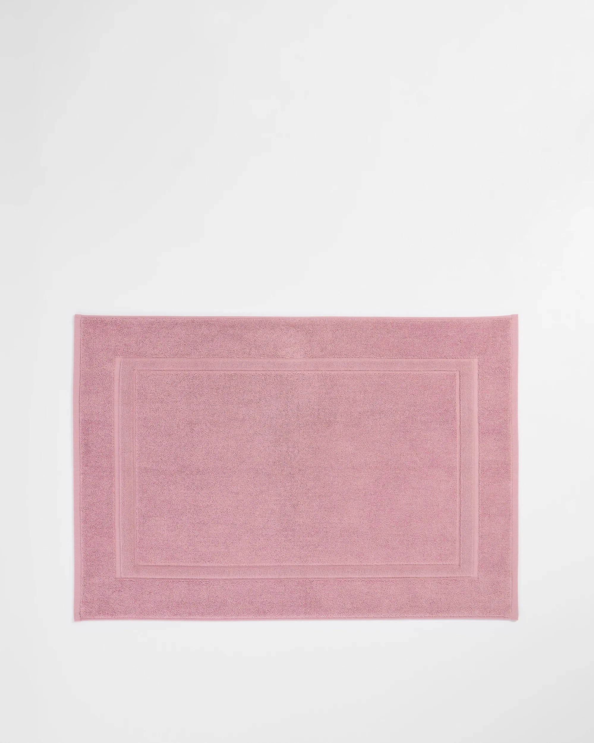 1 Grandeur Australian Cotton Bath Mat - Pink, 1 of 2