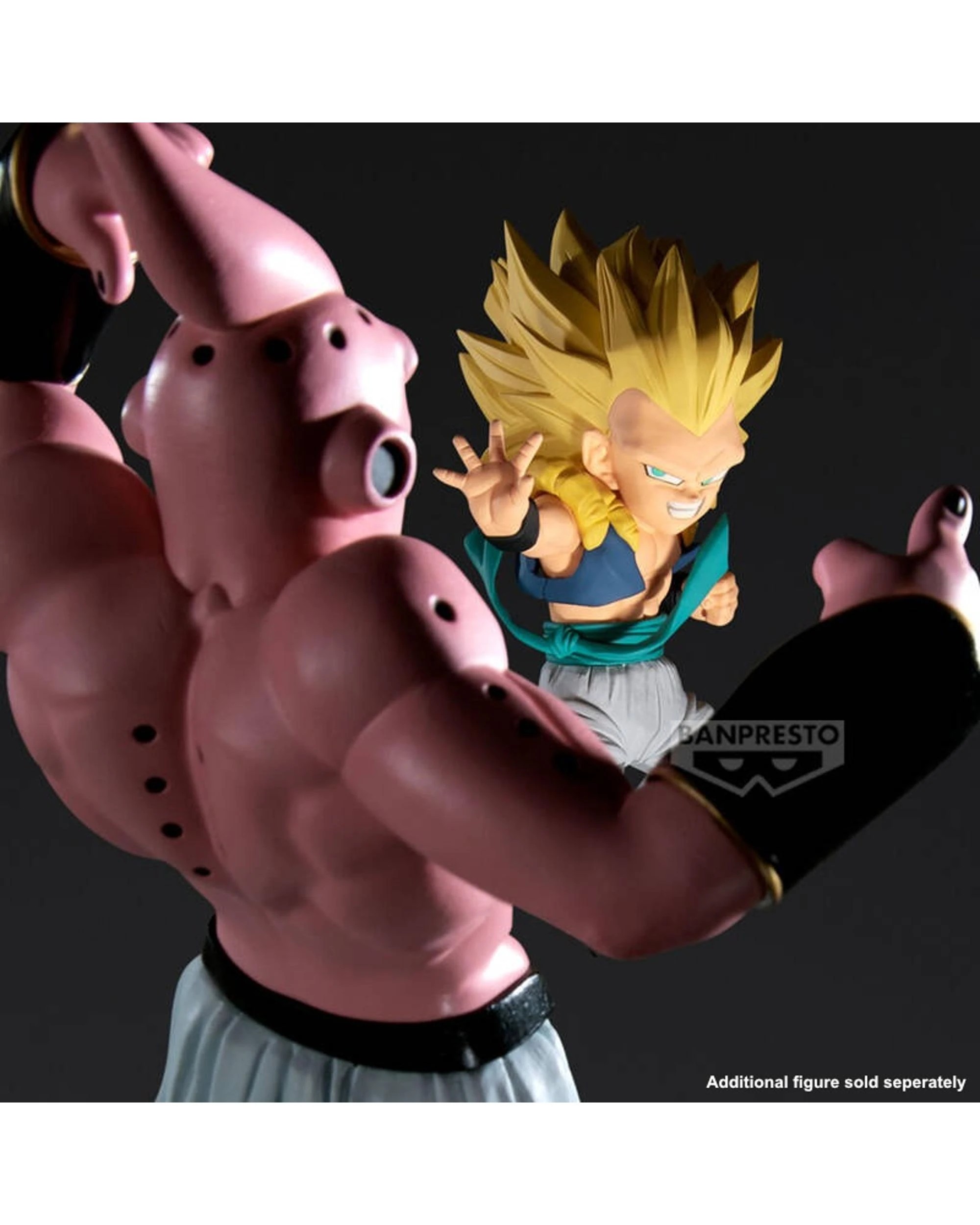6 Banpresto Matchmakers Dragon Ball Z Super Saiyan 3 Gotenks - VS Majin Buu -  Figure, 6 of 6