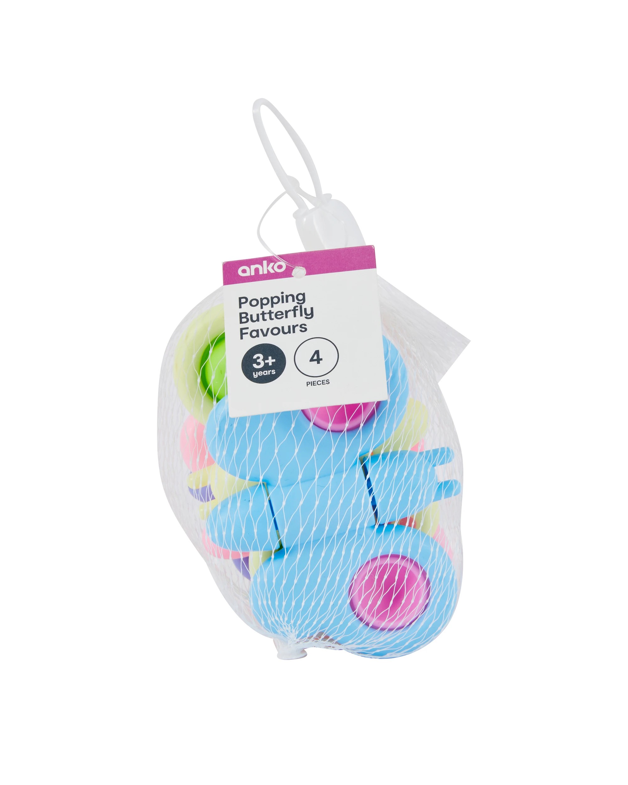 6 4 Piece Popping Butterfly Favours, 6 of 6