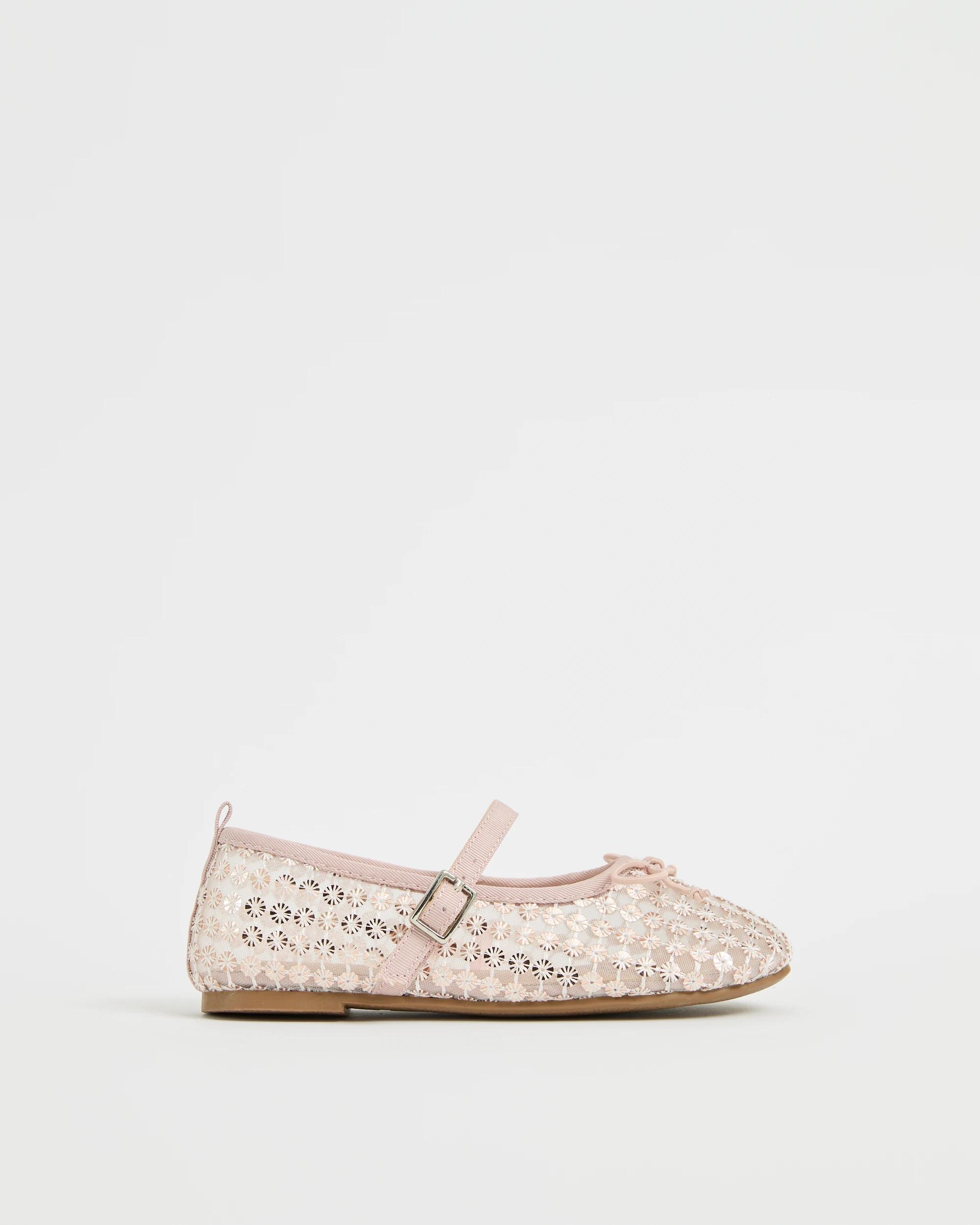 1 Target Kids Party Ballet Flats PINK, 1 of 3