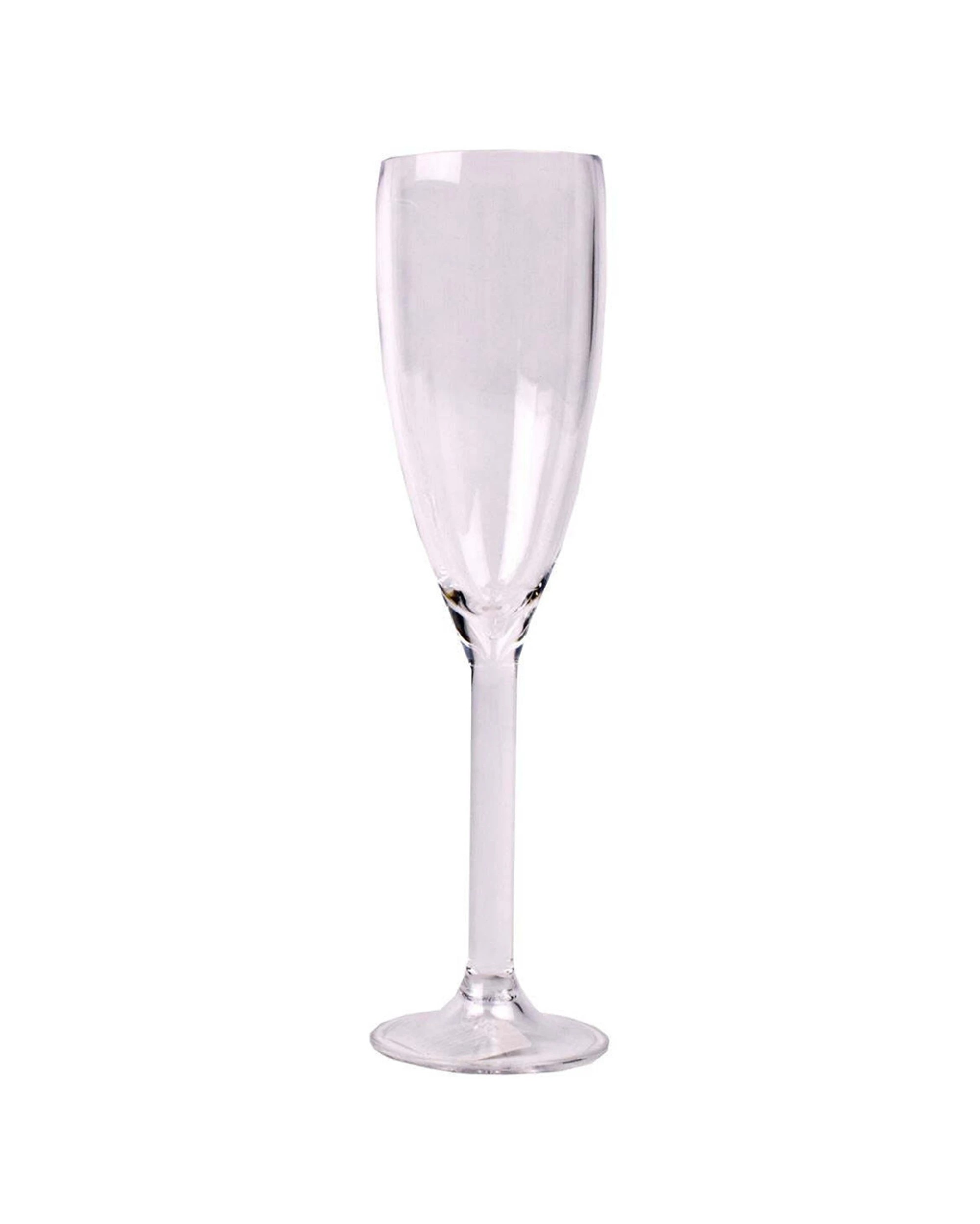 3 Impact Lifestyle Polycarbonate 160ml Champagne Flute Unbreakable Outdoor Use - Clear, 3 of 3