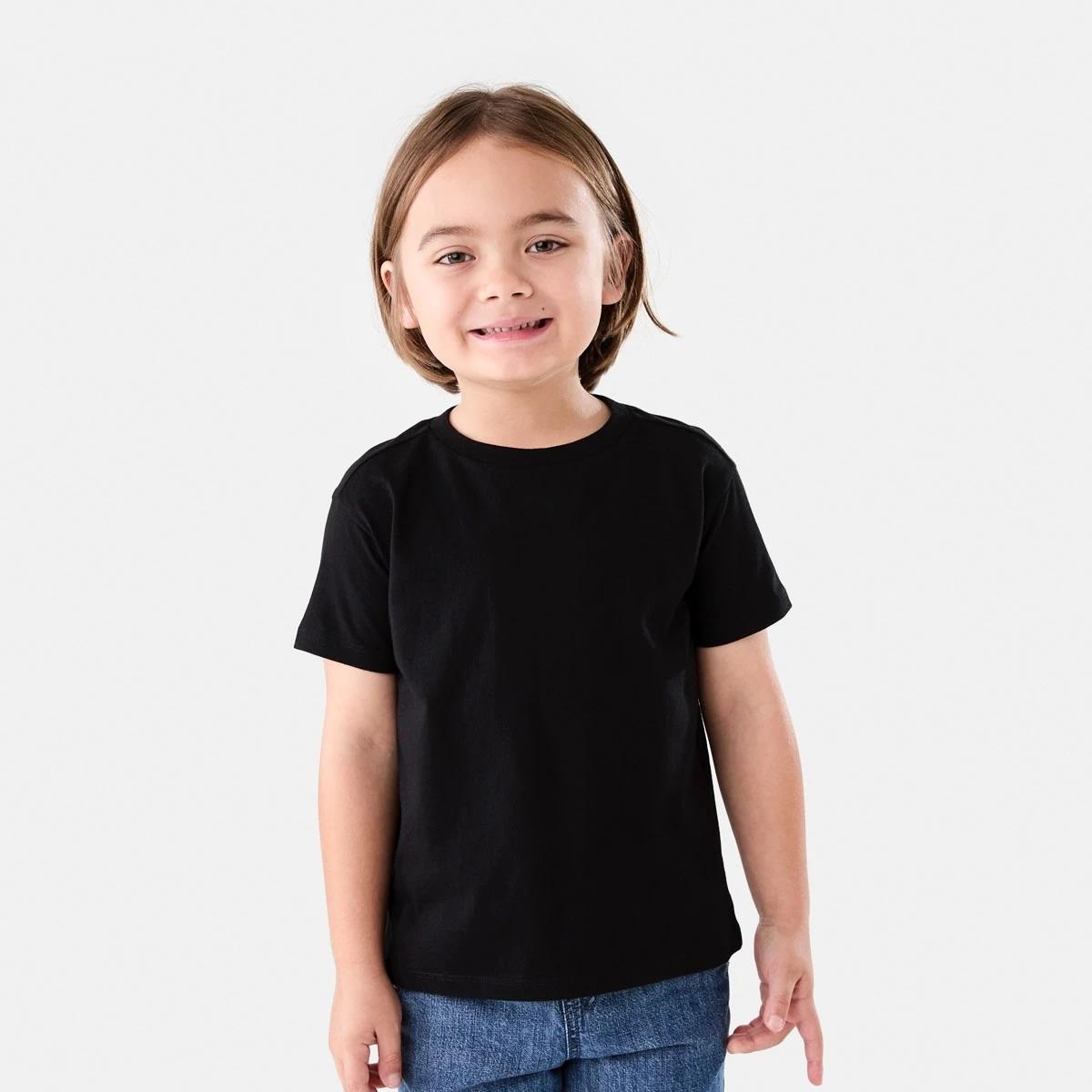 1 Plain T-shirt BLACK, 1 of 6