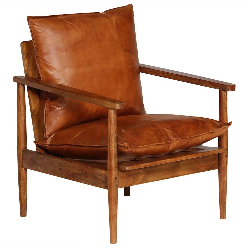 9 Vidaxl Armchair Chair - Brown, 9 of 10