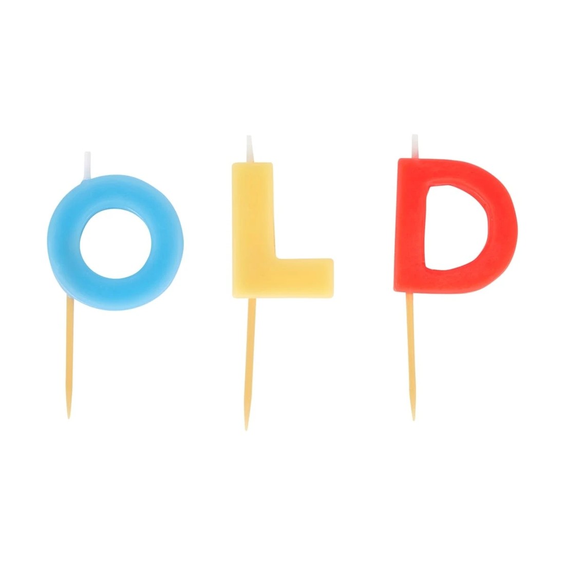 1 3 Piece Candle Pack - Old, 1 of 3