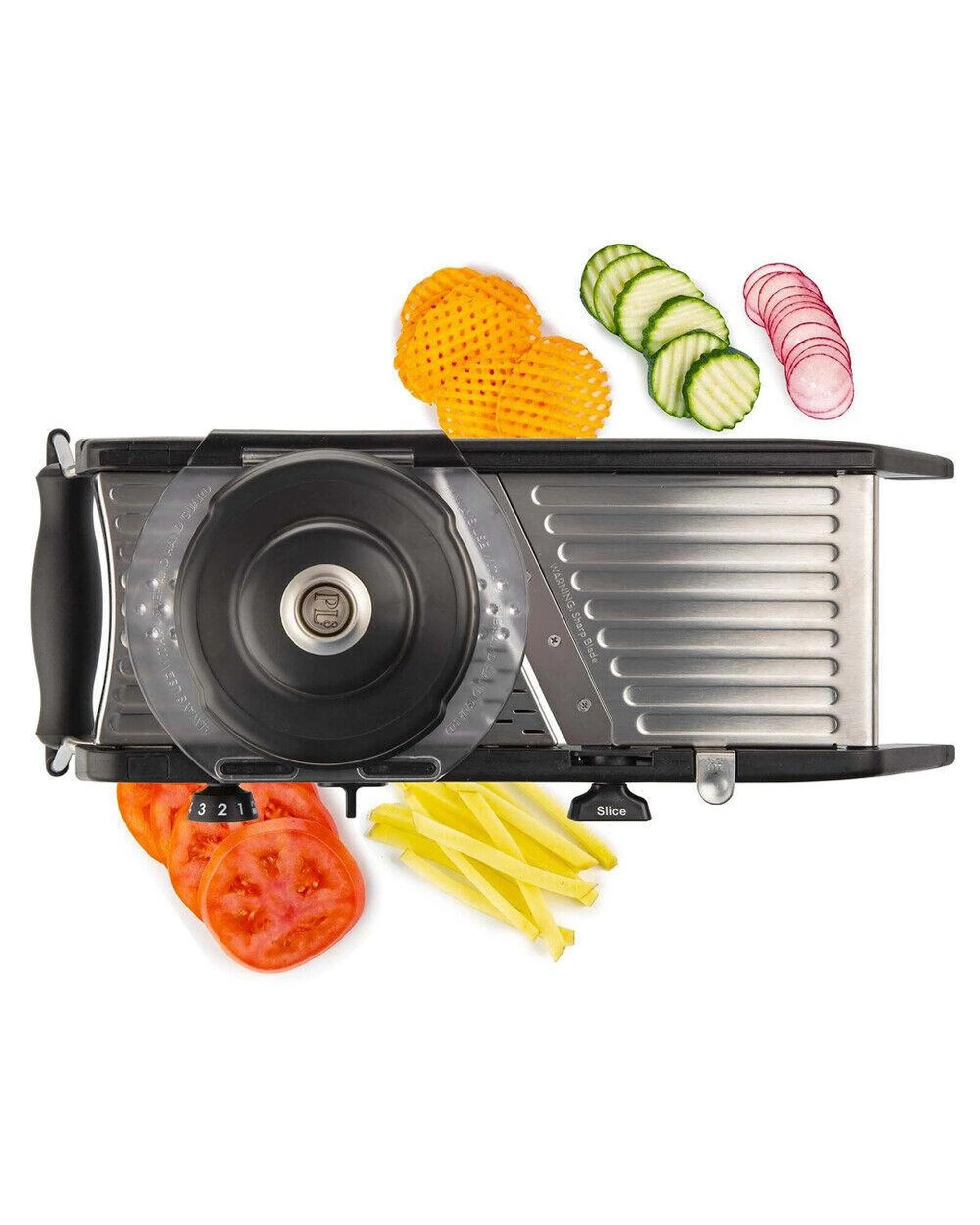 4 Progressive PL8 Professional Mandoline  Adjustable Thickness, 4 of 5